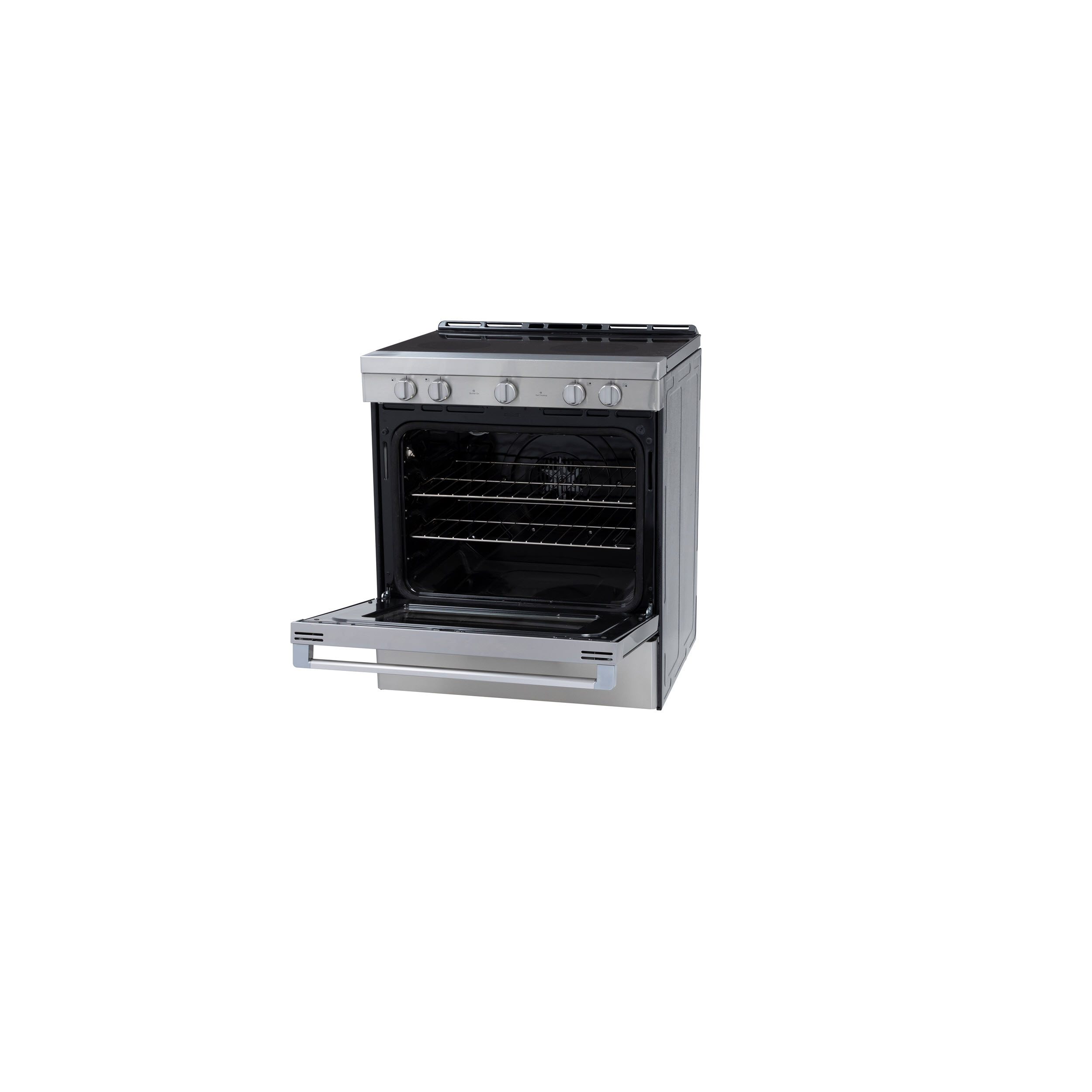Model: QSS740BNTS | Haier 30" Smart Slide-In Electric Range with Convection