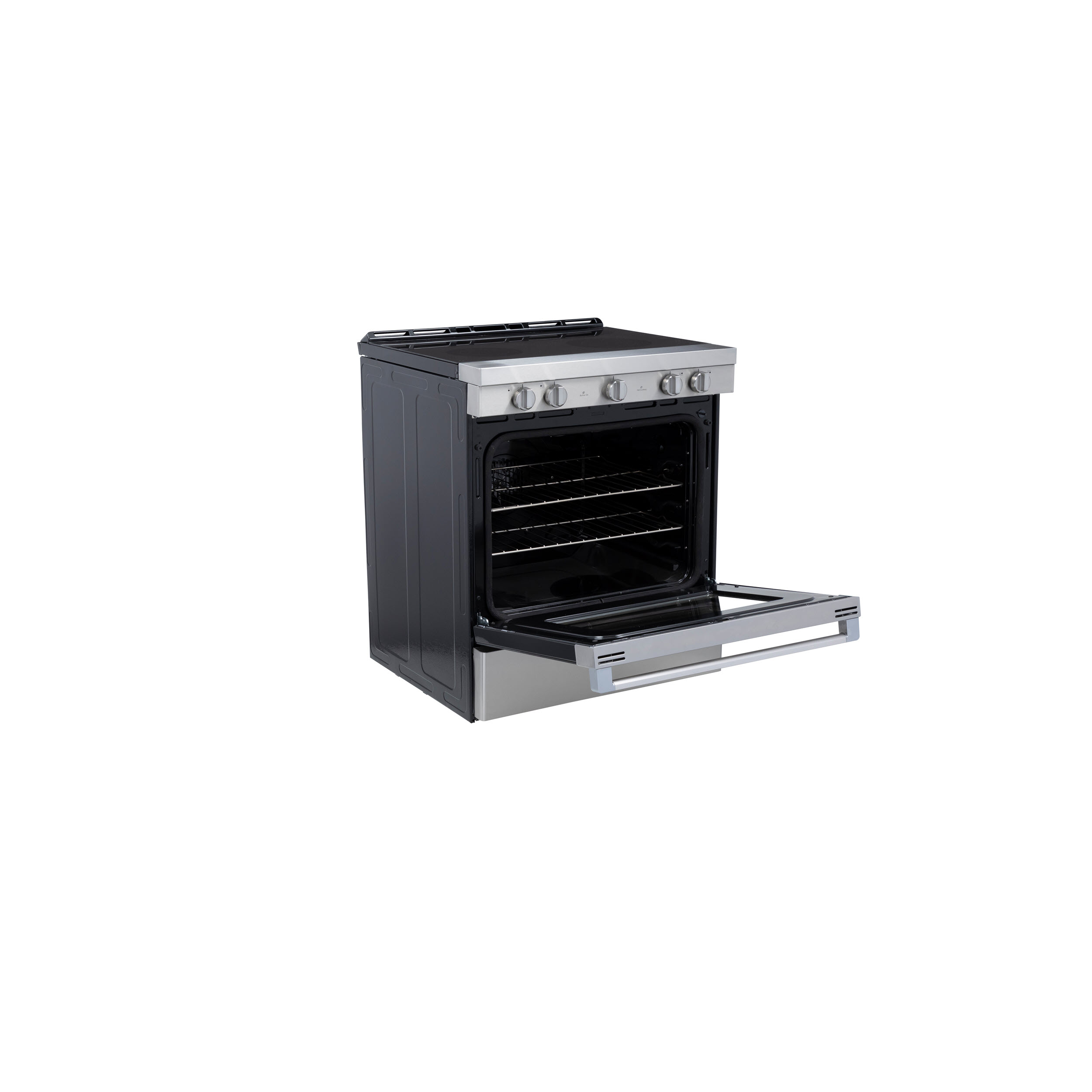 Model: QSS740BNTS | Haier 30" Smart Slide-In Electric Range with Convection