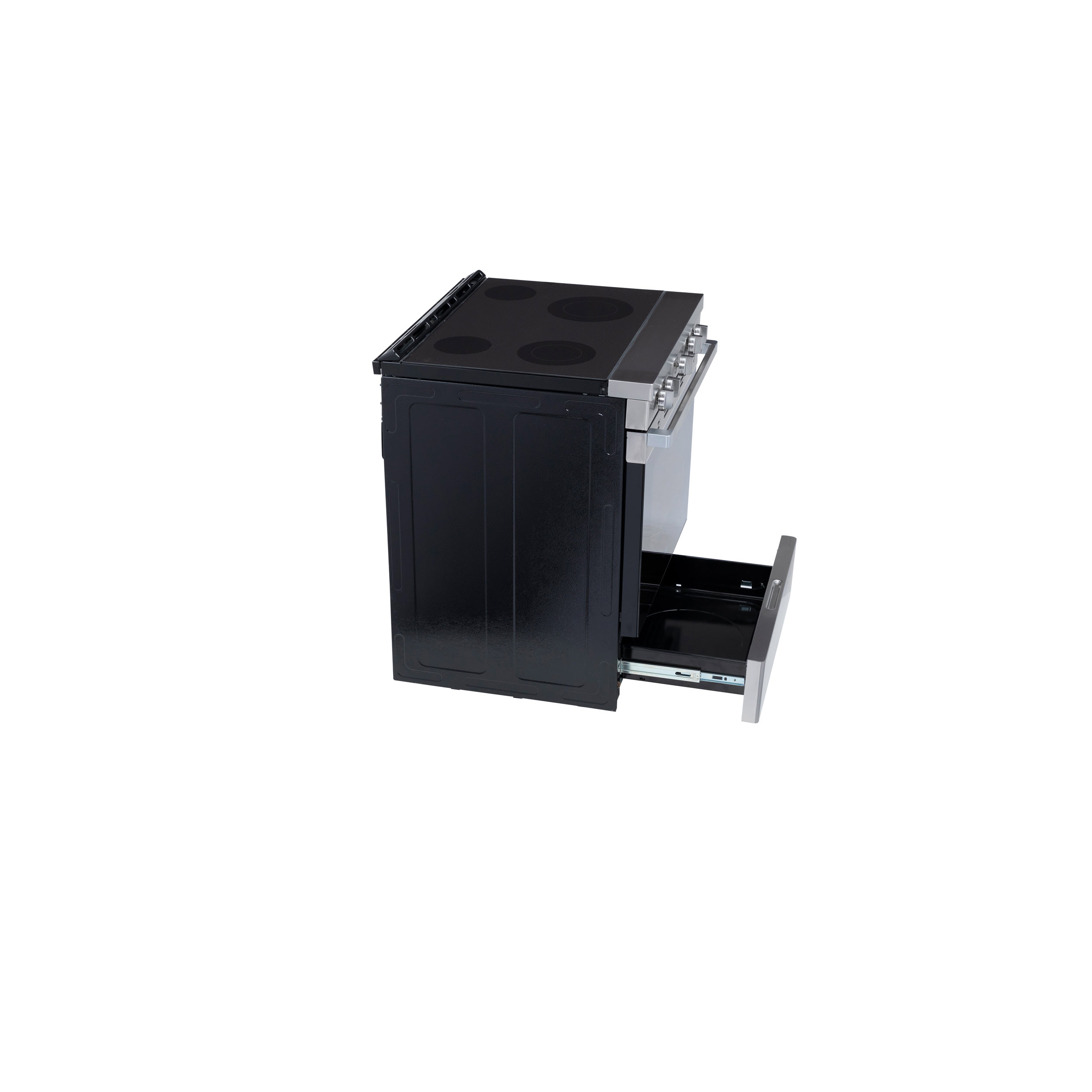 Model: QSS740BNTS | Haier 30" Smart Slide-In Electric Range with Convection