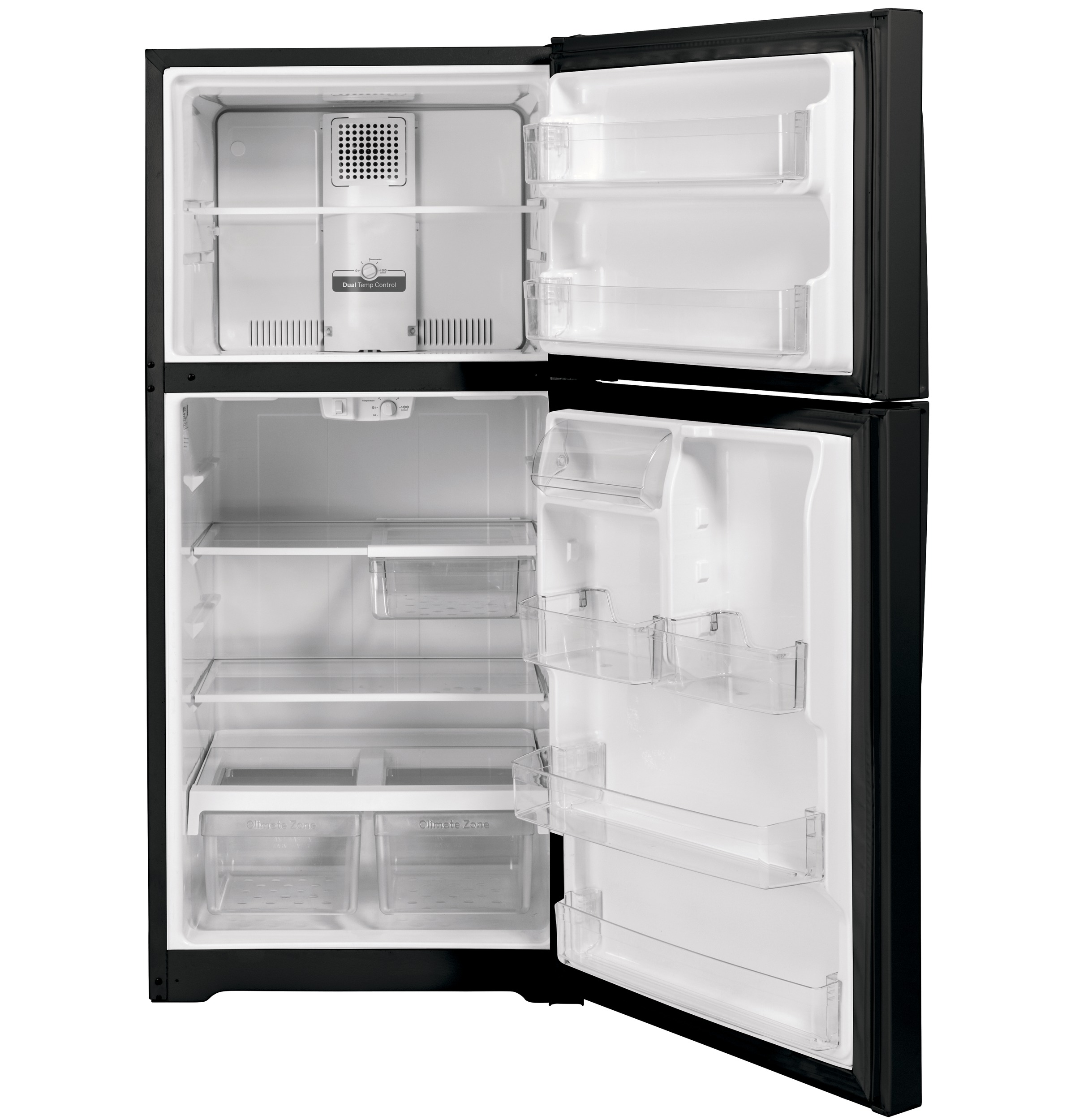 Model: GTS19KGNRBB | GE GE 19.2 Cu. Ft. Garage Ready Top-Freezer Refrigerator