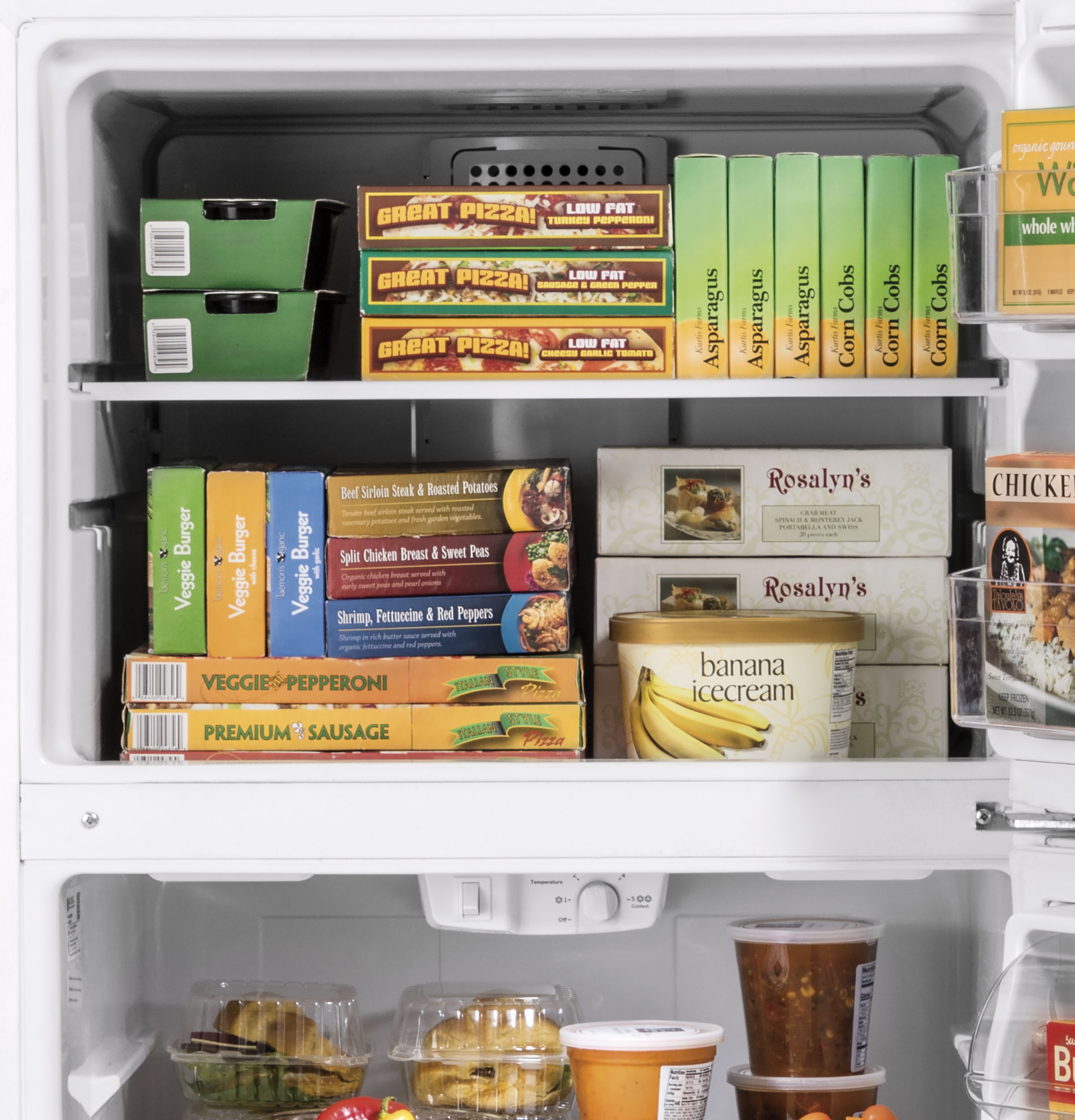 Model: GTS19KGNRBB | GE GE 19.2 Cu. Ft. Garage Ready Top-Freezer Refrigerator