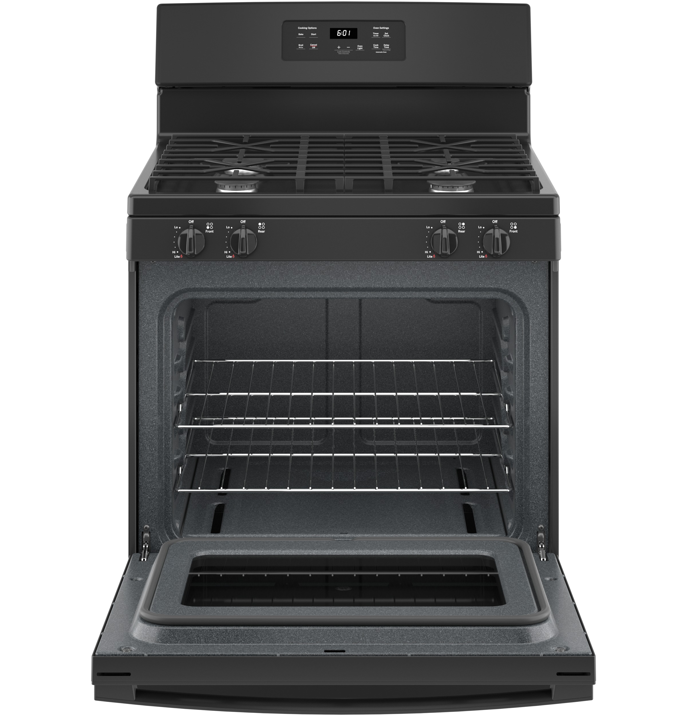 Model: JGBS61DPBB | GE GE® 30" Free-Standing Gas Range