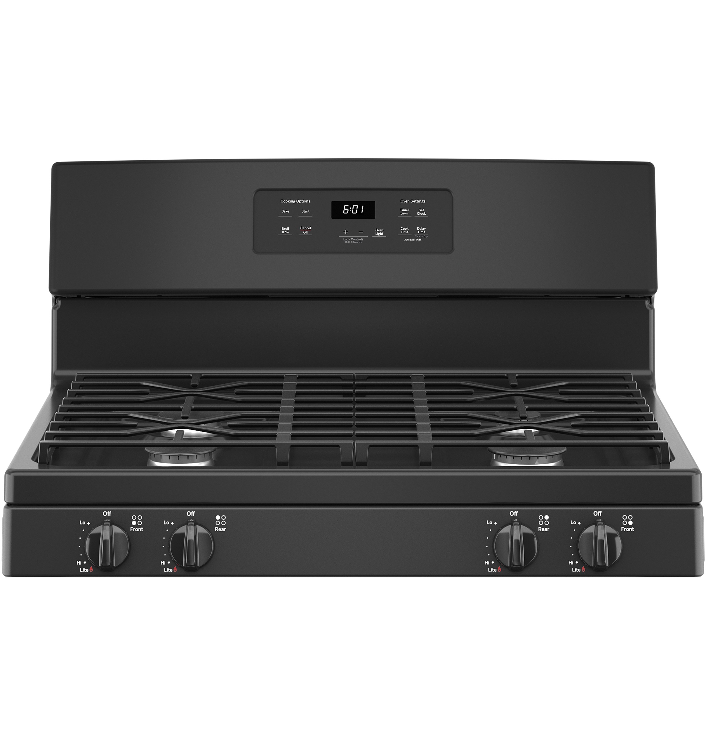 Model: JGBS61DPBB | GE GE® 30" Free-Standing Gas Range