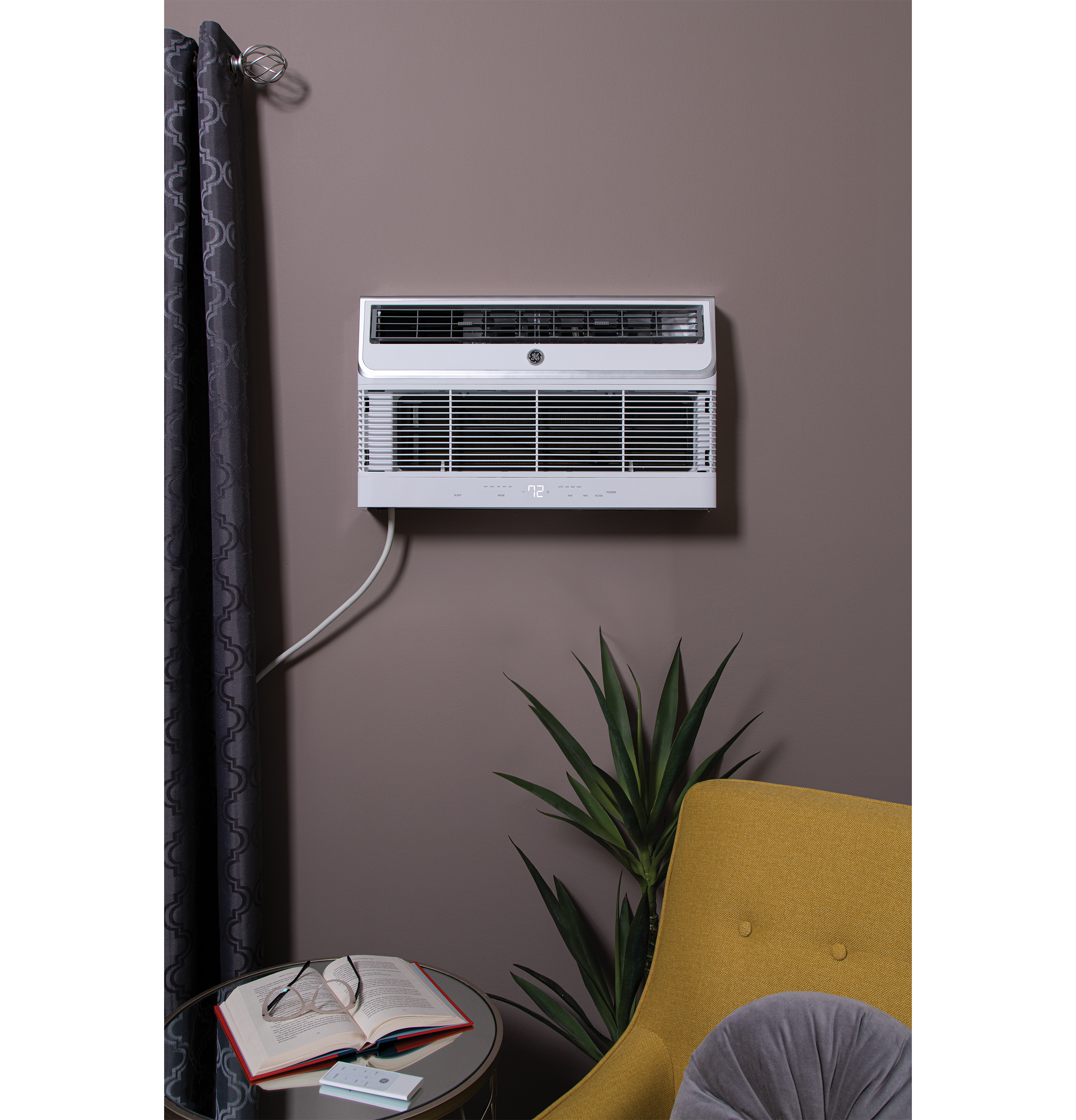 Model: AJEM12DWJ | GE GE® 230/208 Volt Built-In Heat/Cool Room Air Conditioner
