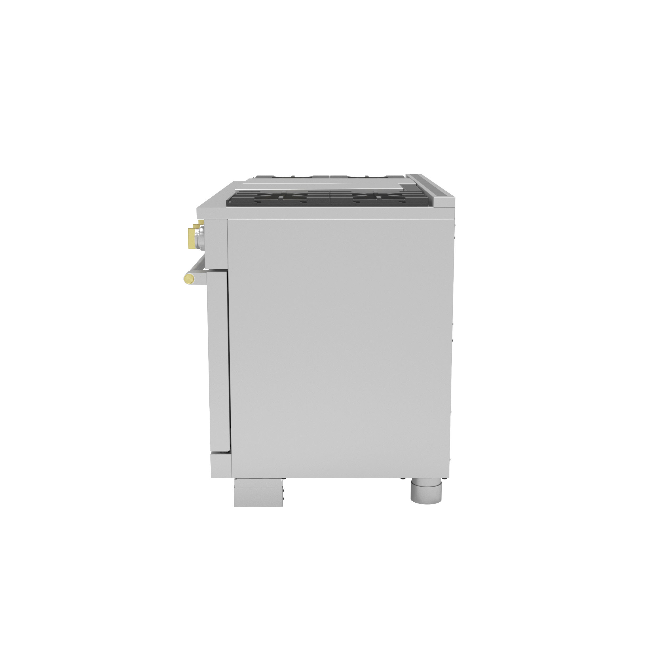Model: ZDP484NGTSS | Monogram Monogram 48" Dual-Fuel Professional Range with 4 Burners, Grill, and Griddle