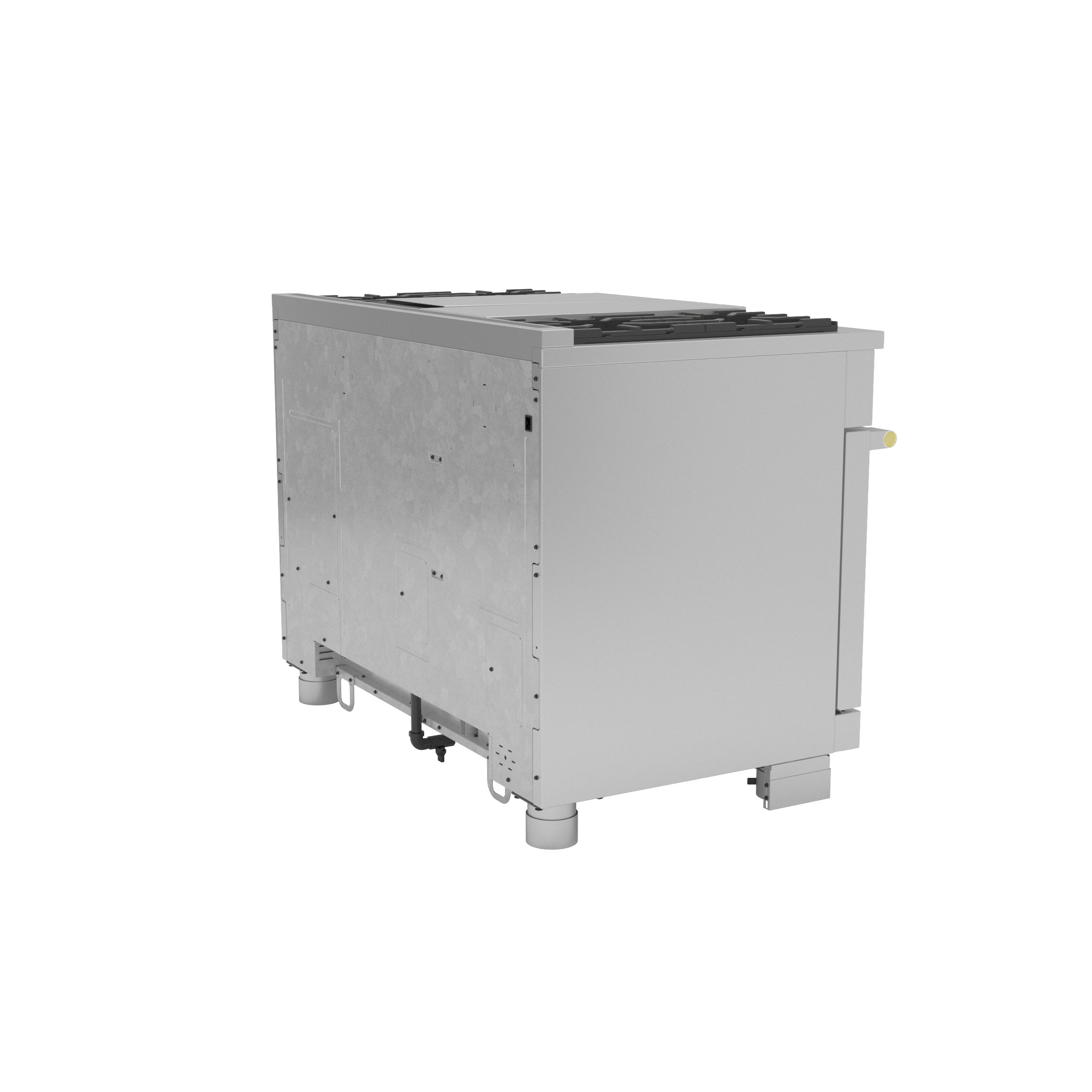 Model: ZDP484NGTSS | Monogram Monogram 48" Dual-Fuel Professional Range with 4 Burners, Grill, and Griddle