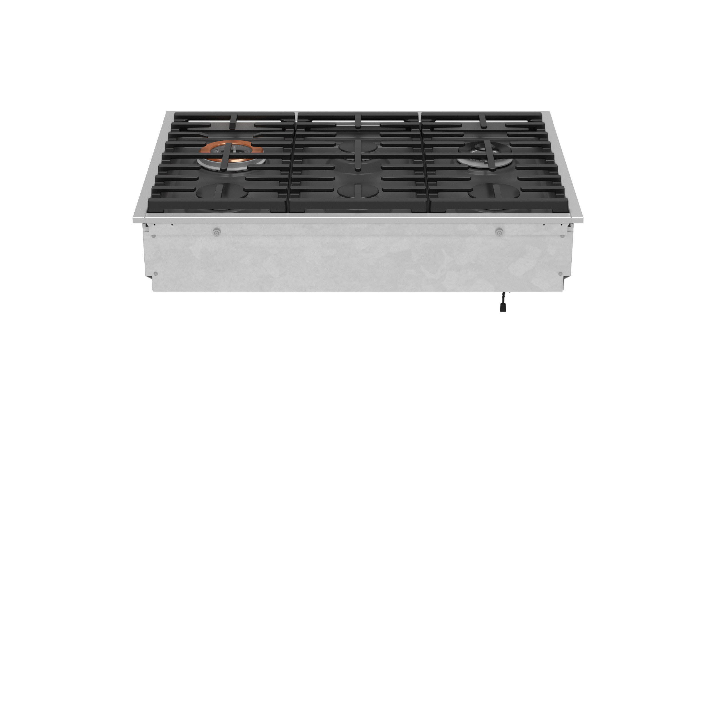Model: CGU366P2TS1 | Cafe Café™ 36" Commercial-Style Gas Rangetop with 6 Burners (Natural Gas)