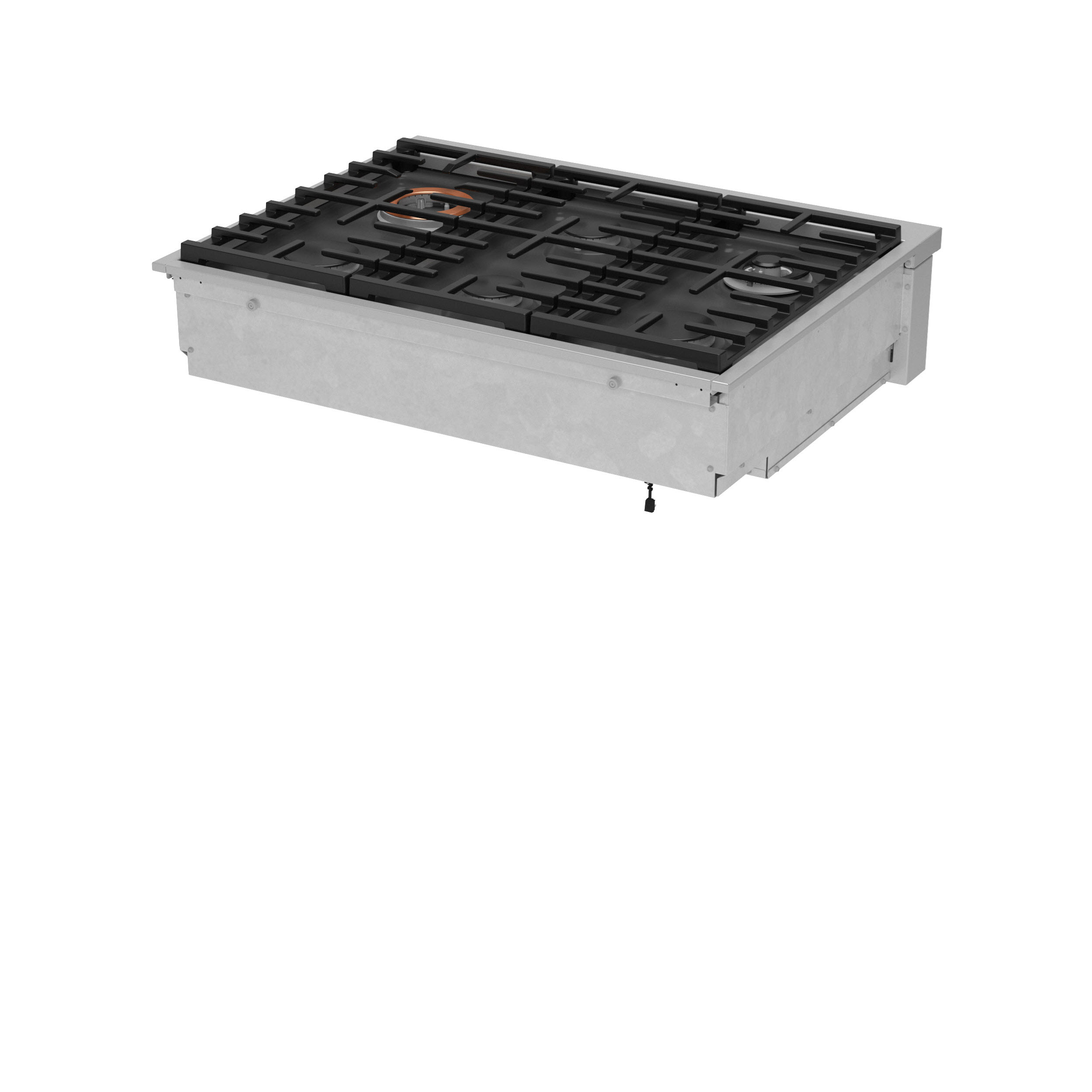 Model: CGU366P2TS1 | Cafe Café™ 36" Commercial-Style Gas Rangetop with 6 Burners (Natural Gas)