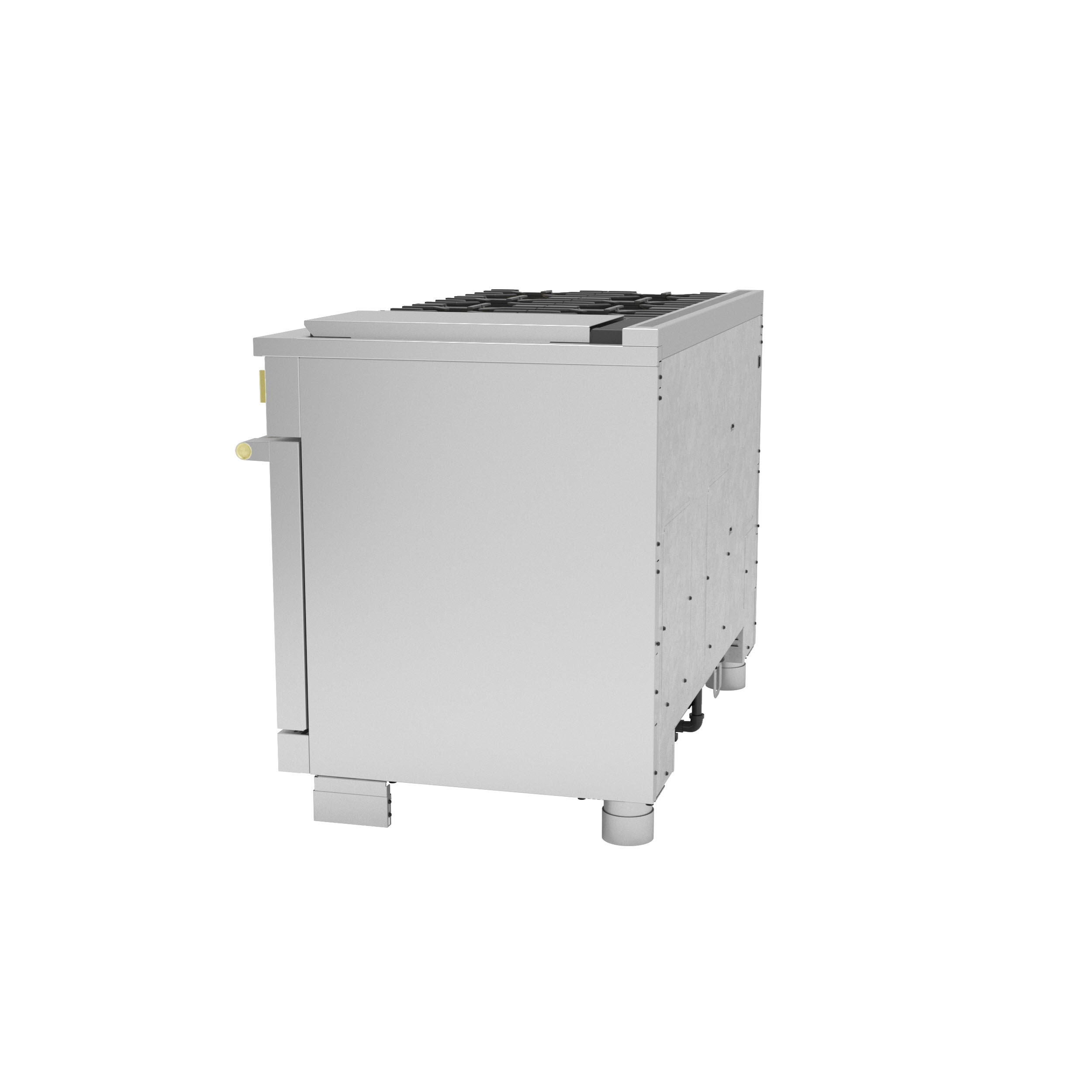 Model: ZGP486NDTSS | Monogram Monogram 48" All Gas Professional Range with 6 Burners and Griddle