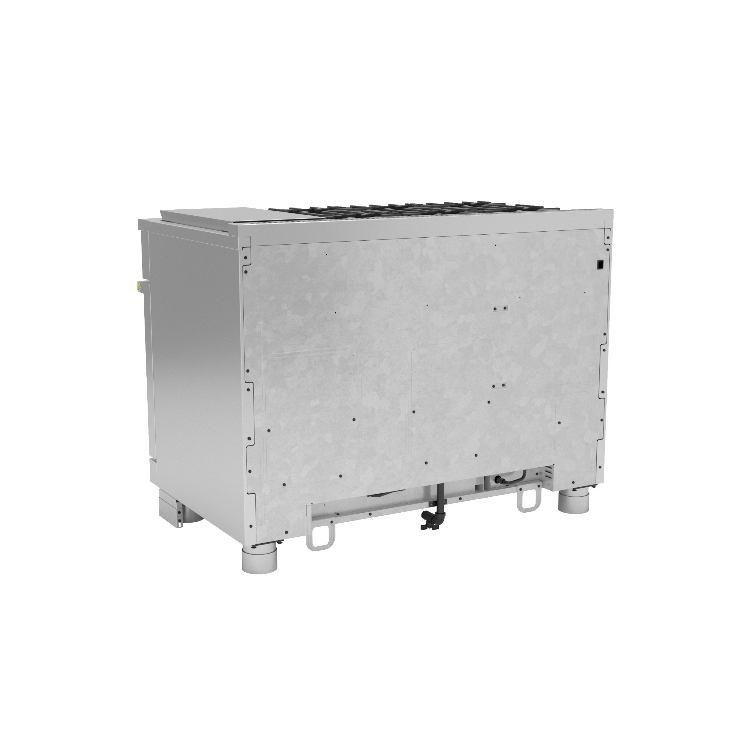 Model: ZGP486NDTSS | Monogram Monogram 48" All Gas Professional Range with 6 Burners and Griddle