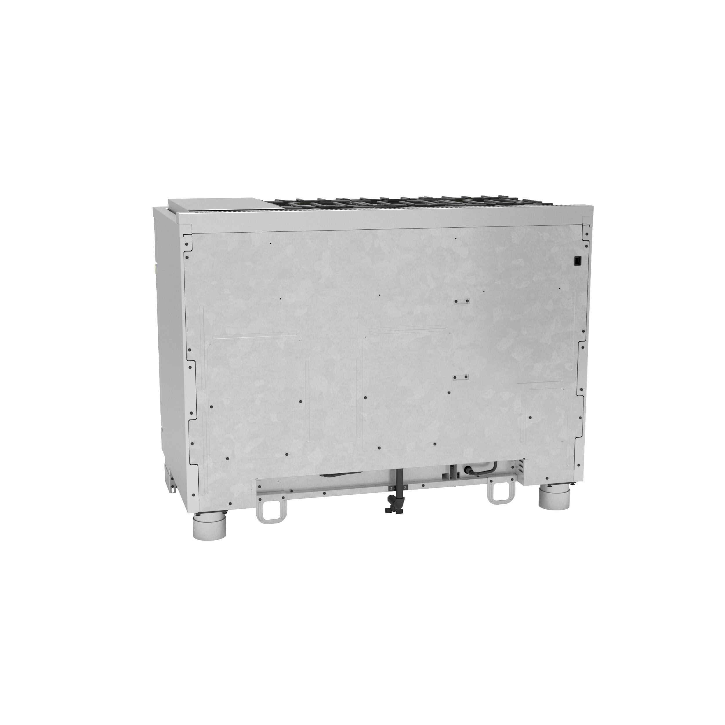 Model: ZGP486NDTSS | Monogram Monogram 48" All Gas Professional Range with 6 Burners and Griddle