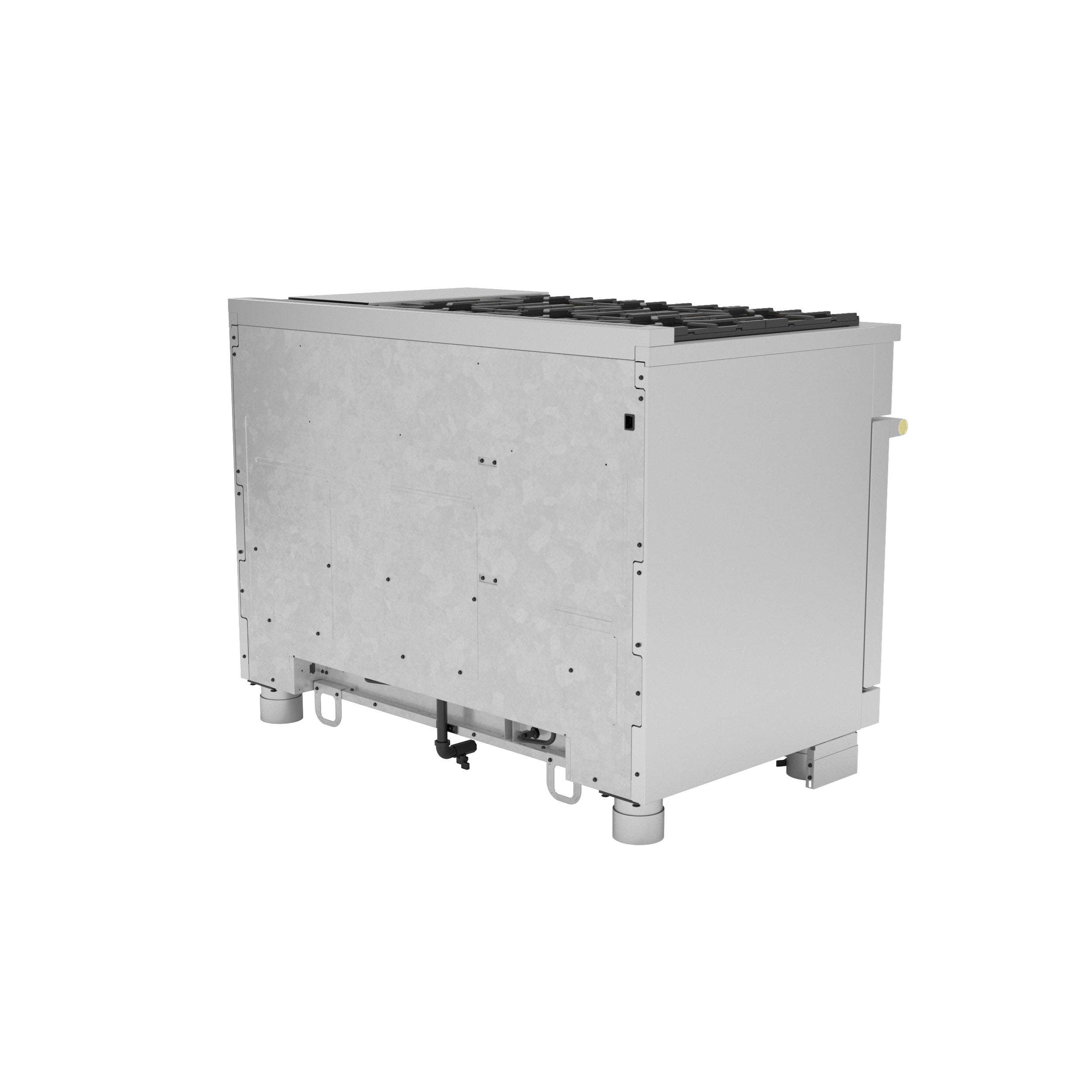 Model: ZGP486NDTSS | Monogram Monogram 48" All Gas Professional Range with 6 Burners and Griddle