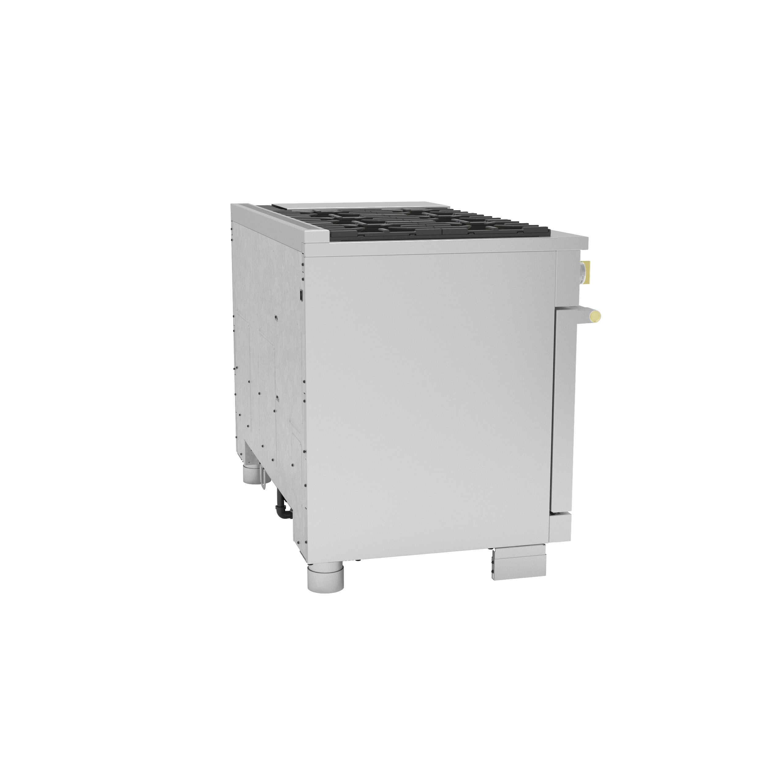Model: ZGP486NDTSS | Monogram Monogram 48" All Gas Professional Range with 6 Burners and Griddle