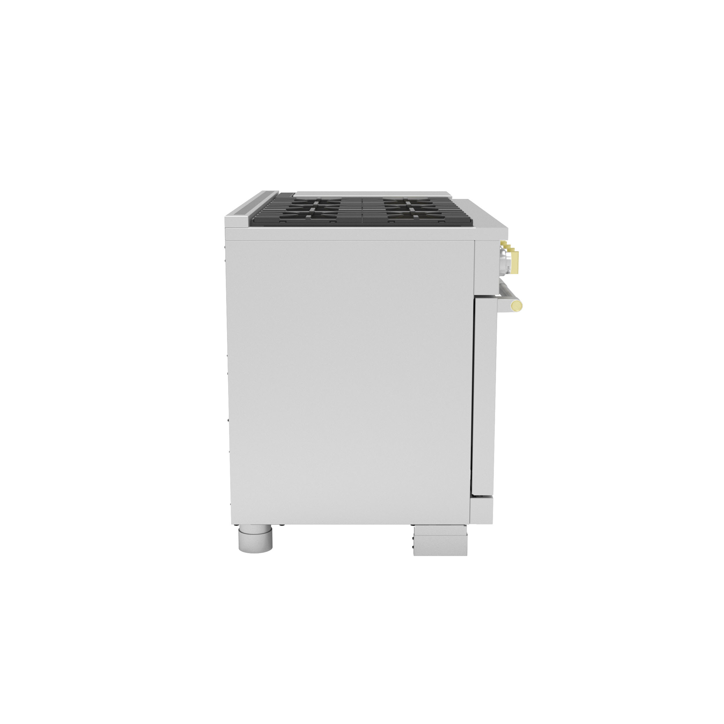 Model: ZGP486NDTSS | Monogram Monogram 48" All Gas Professional Range with 6 Burners and Griddle