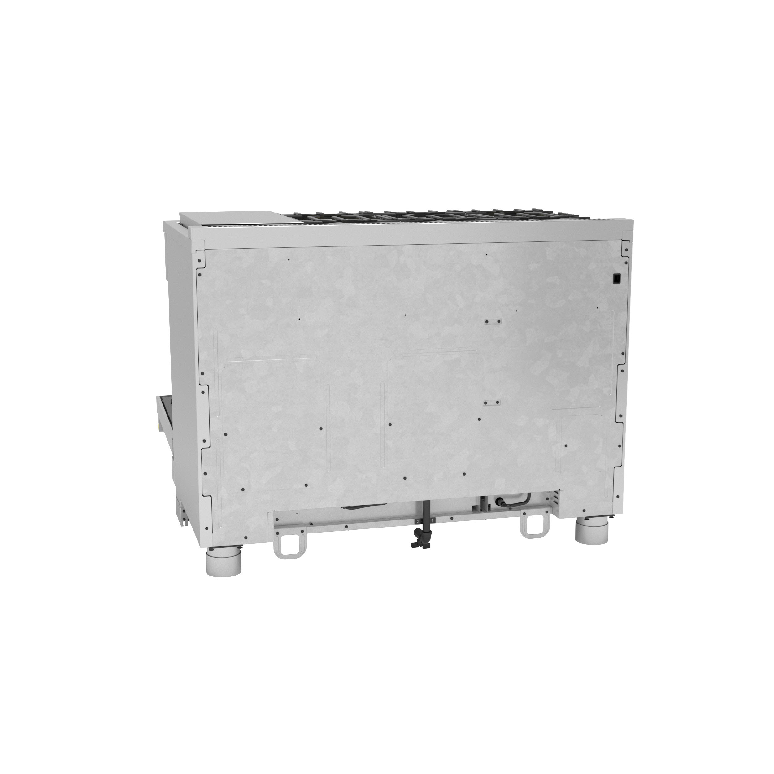 Model: ZGP486NDTSS | Monogram Monogram 48" All Gas Professional Range with 6 Burners and Griddle