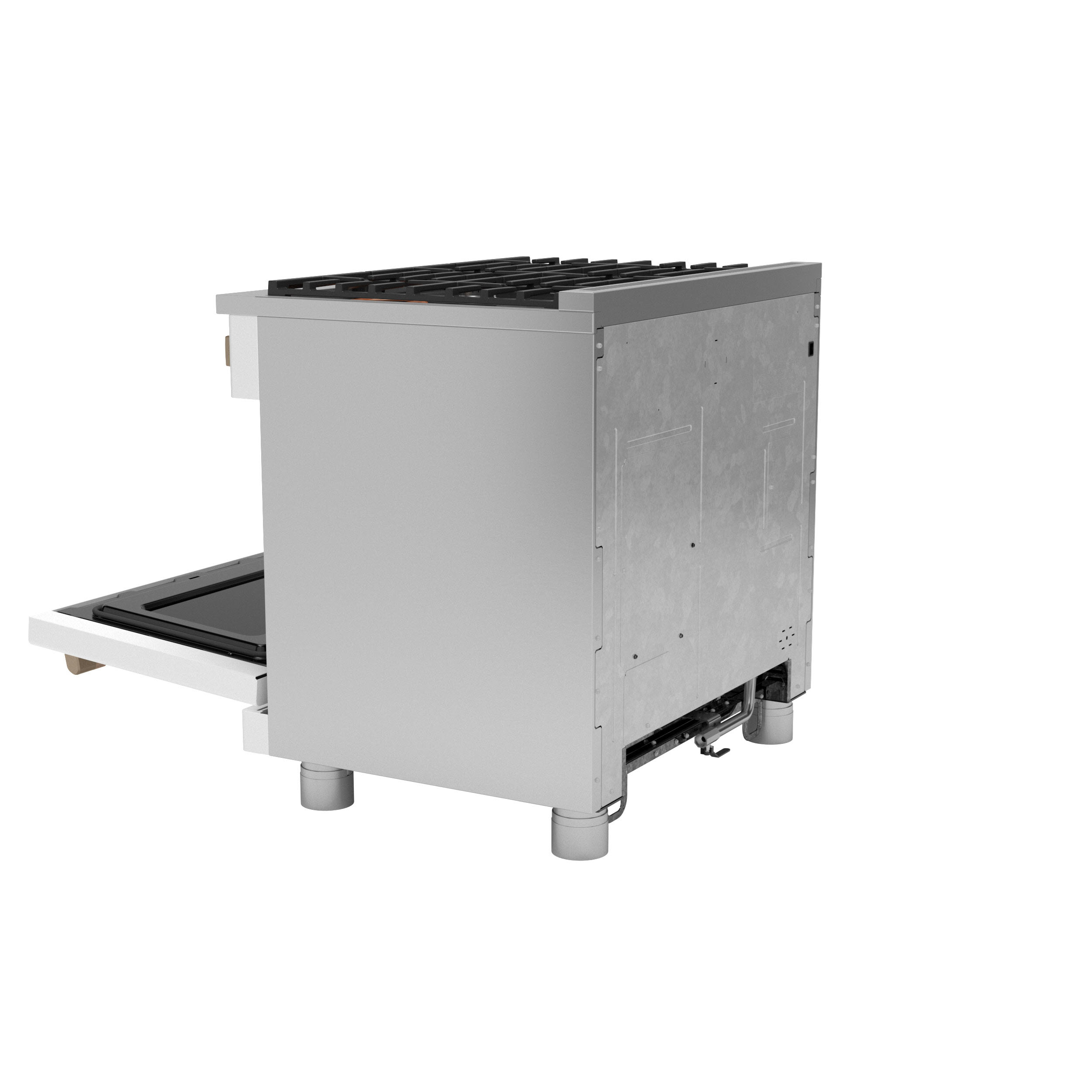 Model: C2Y366P4TW2 | Cafe Café™ 36" Smart Dual-Fuel Commercial-Style Range with 6 Burners (Natural Gas)