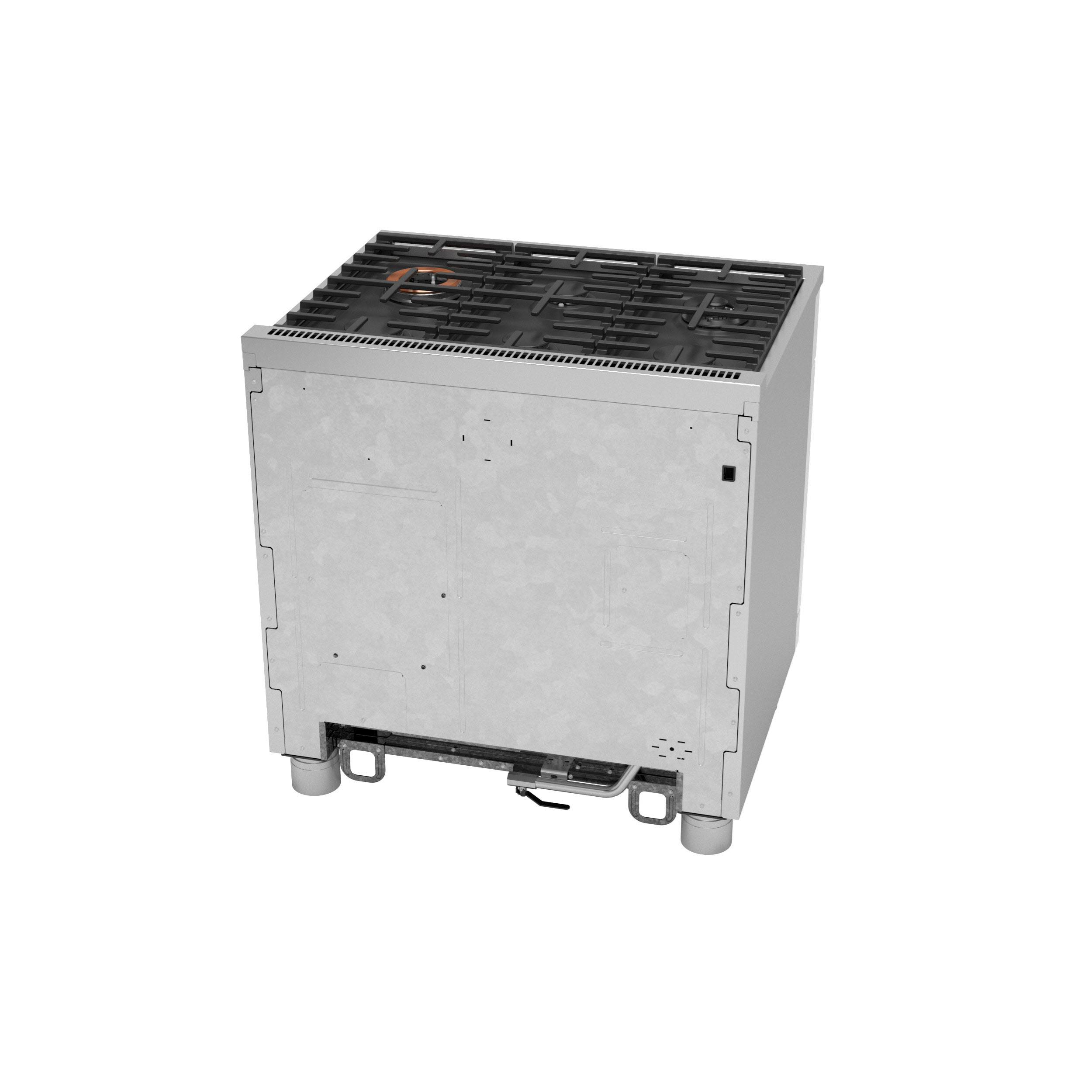 Model: C2Y366P4TW2 | Cafe Café™ 36" Smart Dual-Fuel Commercial-Style Range with 6 Burners (Natural Gas)