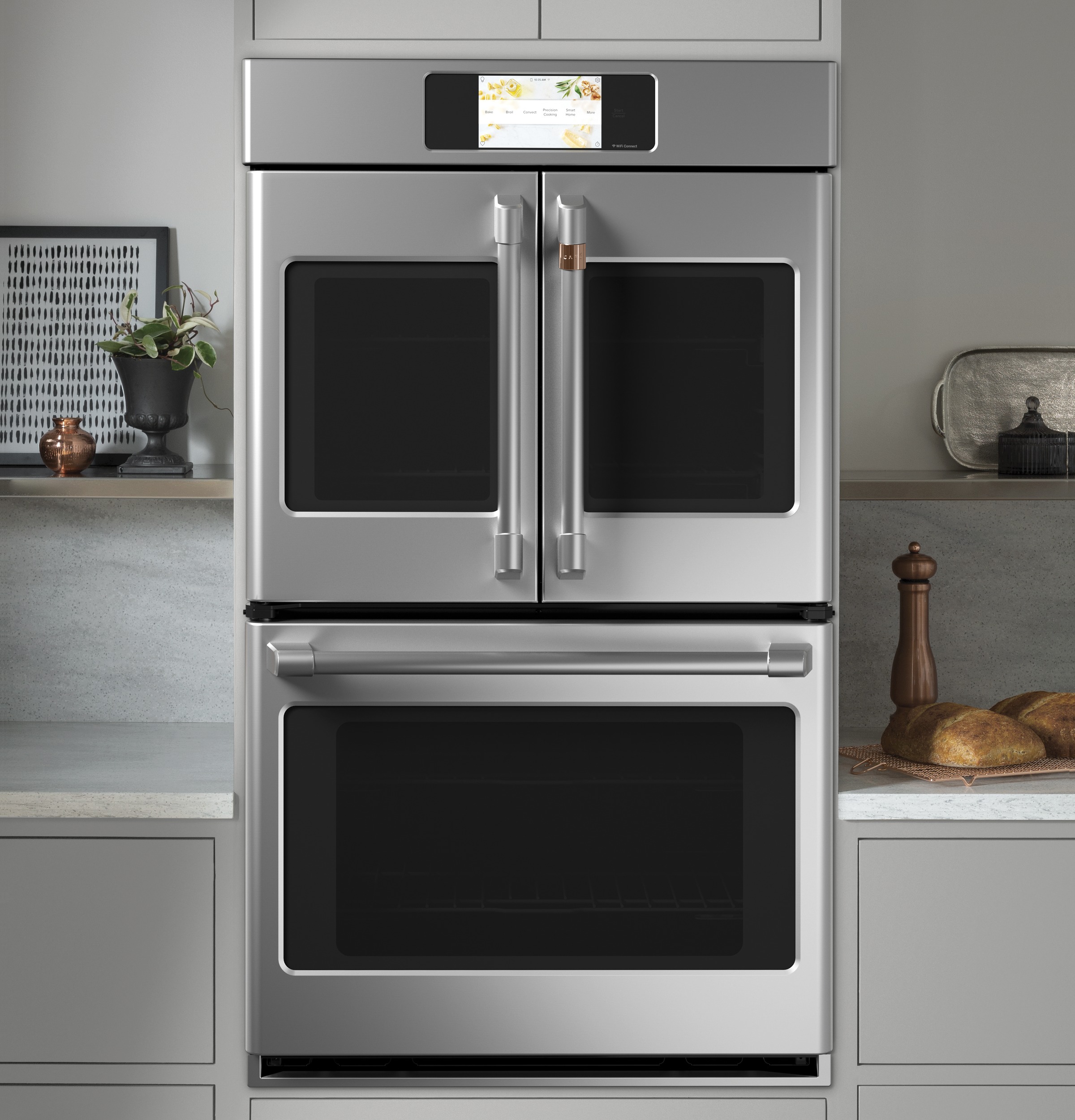 Model: CTD90FP2NS1 | Cafe Café™ Professional Series 30" Smart Built-In Convection French-Door Double Wall Oven
