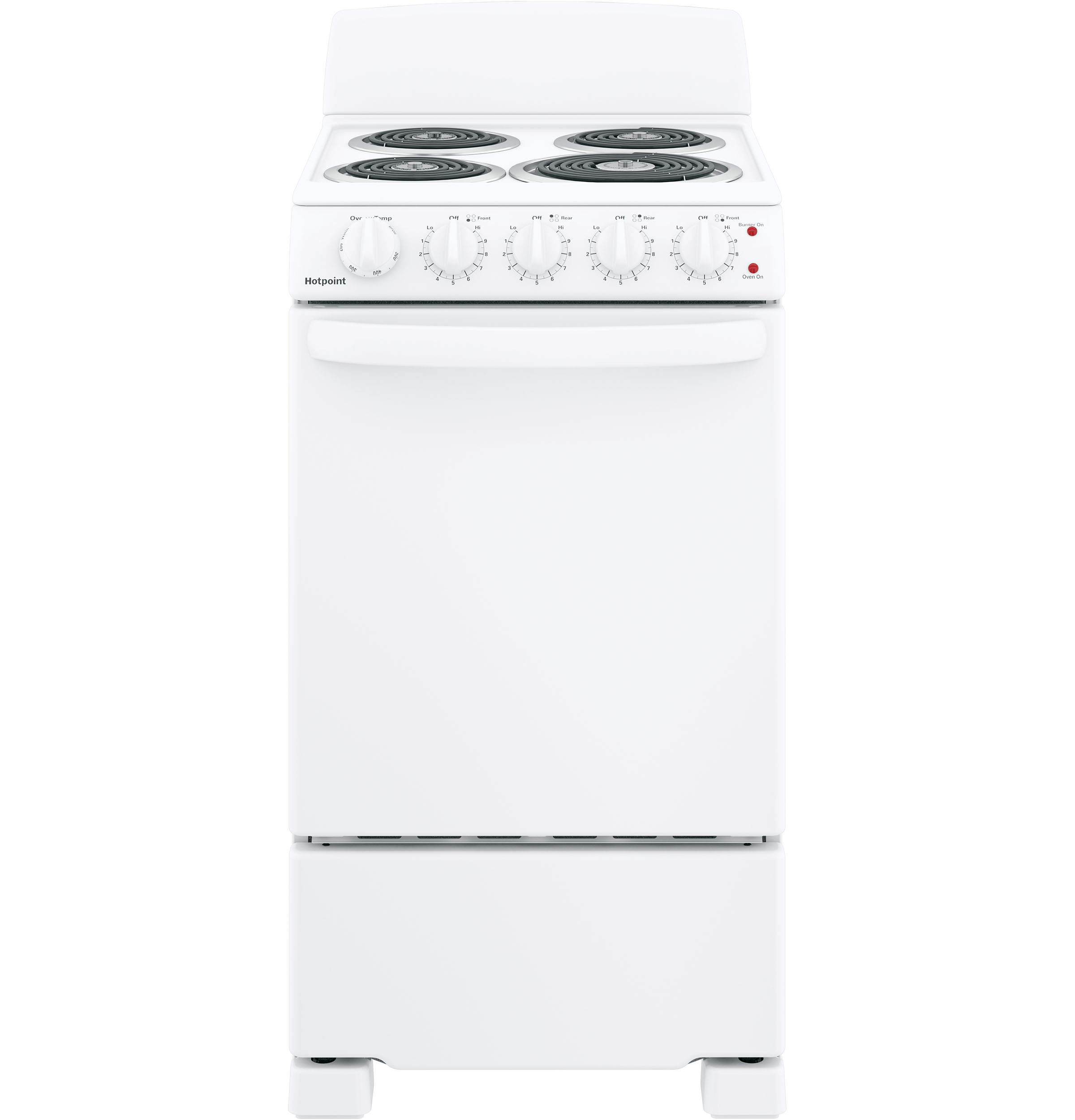 Hotpoint Hotpoint® 20" Electric Free-Standing Front-Control Electric Range