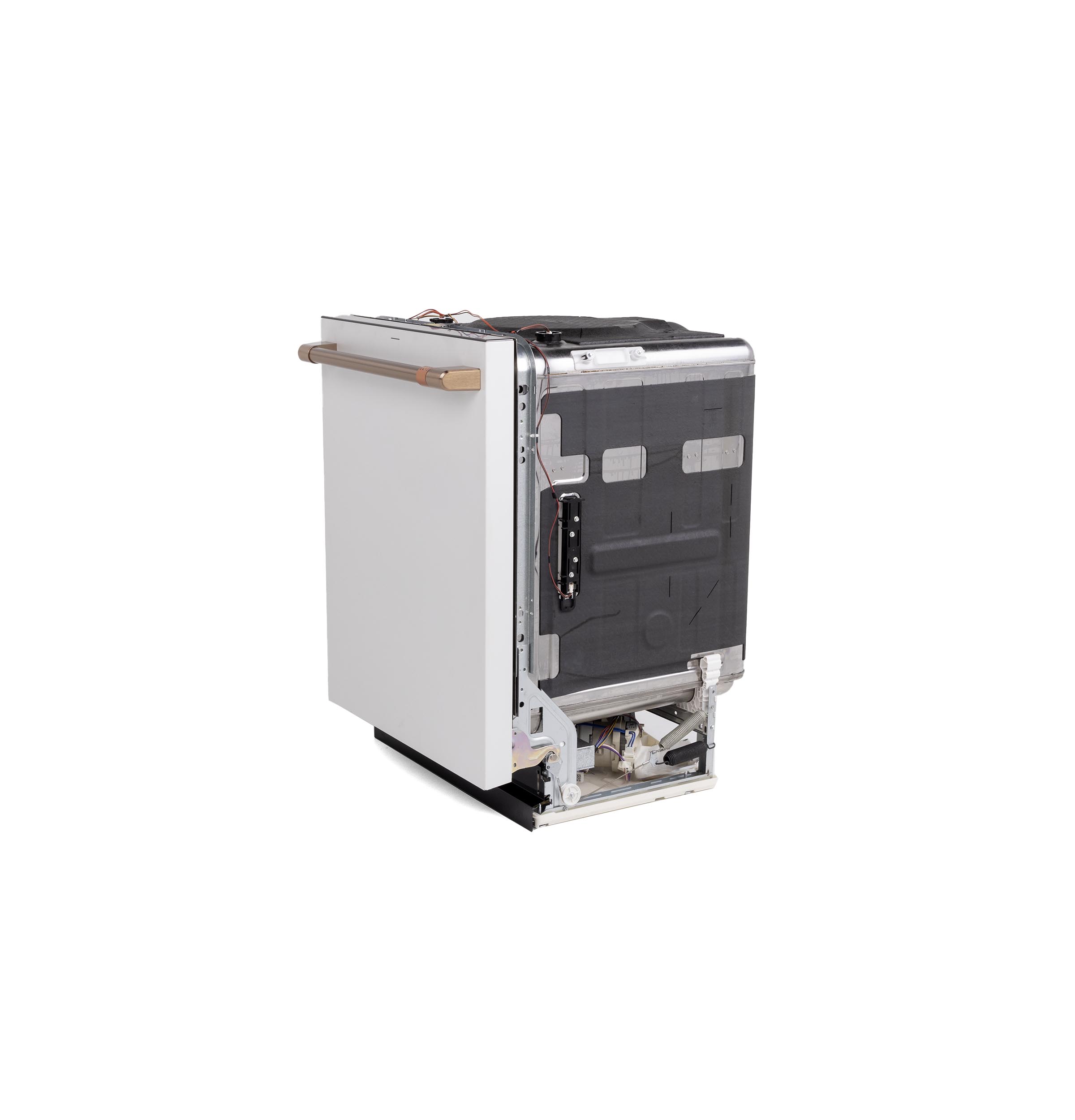Model: CDT888P4VW2 | Cafe Café™ CustomFit ENERGY STAR Stainless Interior Smart Dishwasher with Ultra Wash Top Rack and Dual Convection Ultra Dry, LED Lights, 39 dBA
