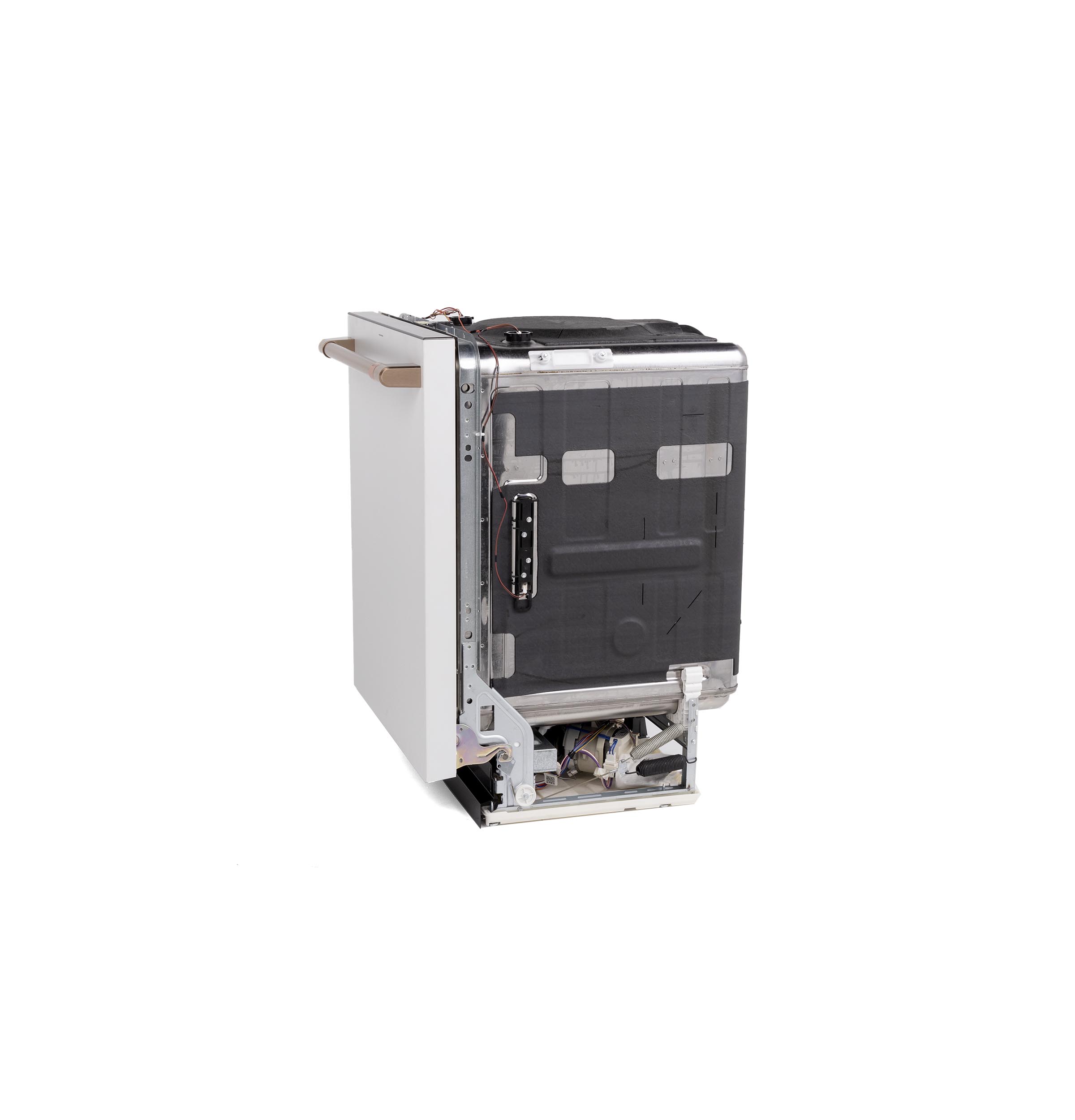 Model: CDT888P4VW2 | Cafe Café™ CustomFit ENERGY STAR Stainless Interior Smart Dishwasher with Ultra Wash Top Rack and Dual Convection Ultra Dry, LED Lights, 39 dBA
