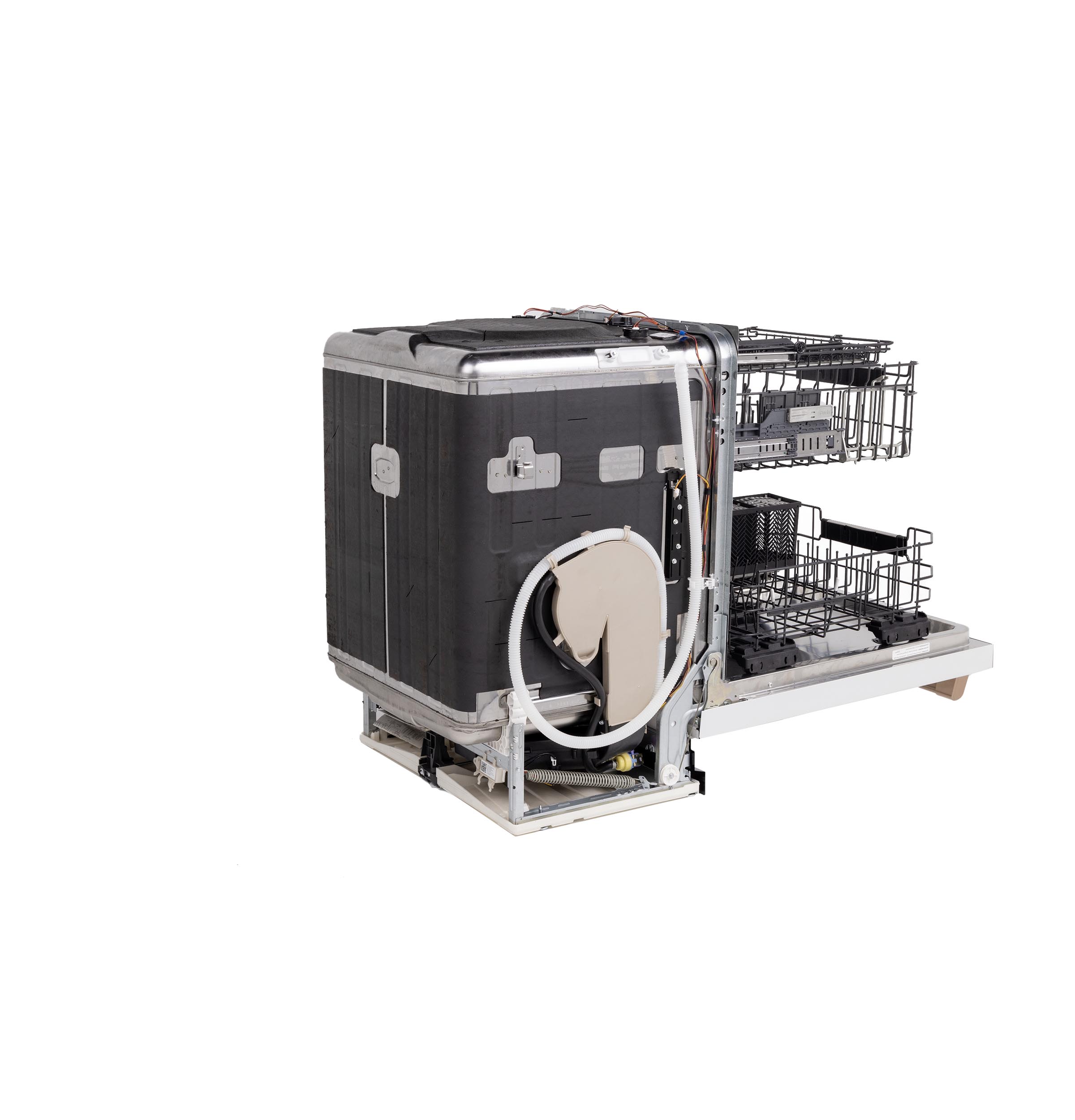 Model: CDT888P4VW2 | Cafe Café™ CustomFit ENERGY STAR Stainless Interior Smart Dishwasher with Ultra Wash Top Rack and Dual Convection Ultra Dry, LED Lights, 39 dBA