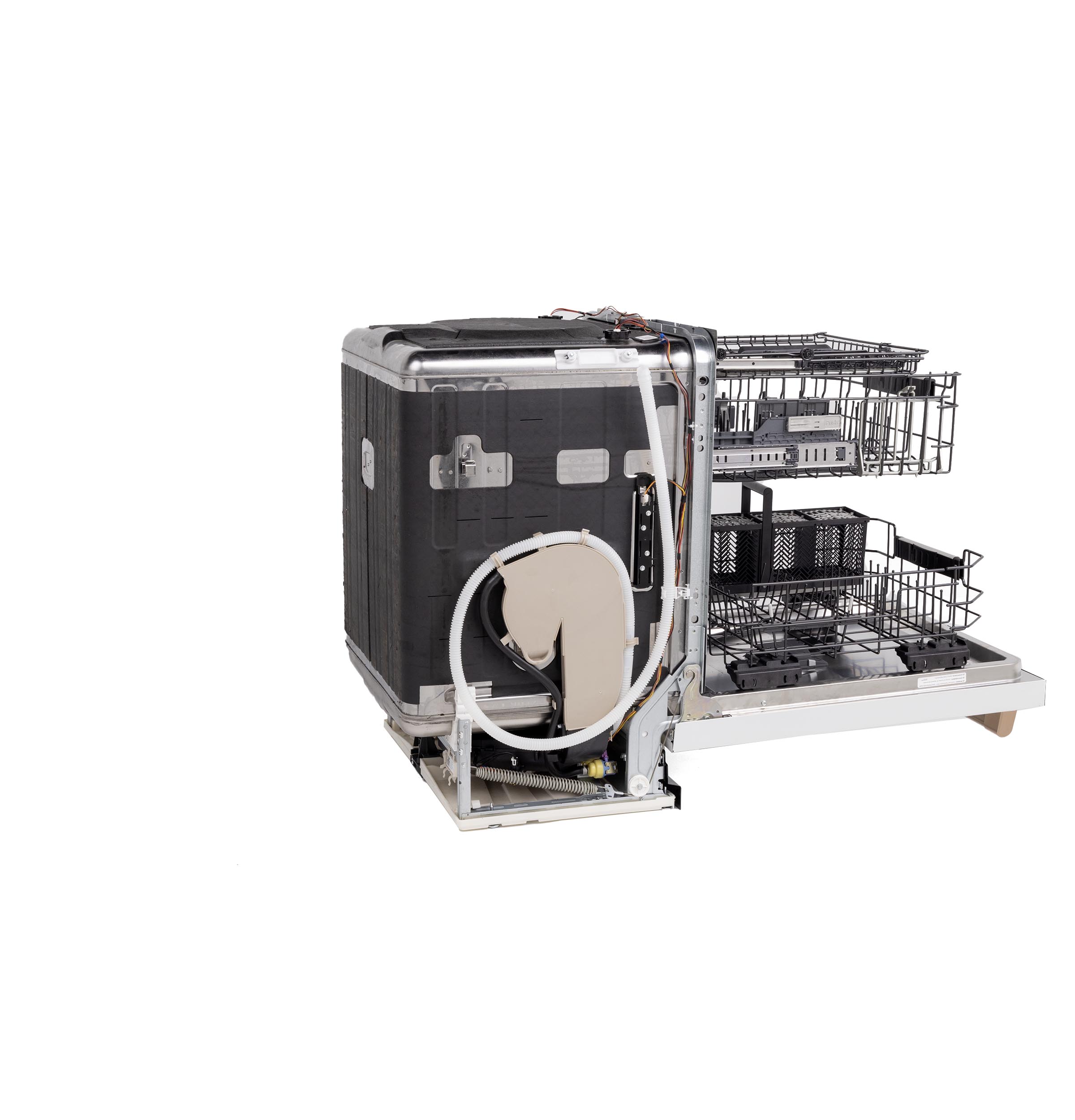 Model: CDT888P4VW2 | Cafe Café™ CustomFit ENERGY STAR Stainless Interior Smart Dishwasher with Ultra Wash Top Rack and Dual Convection Ultra Dry, LED Lights, 39 dBA