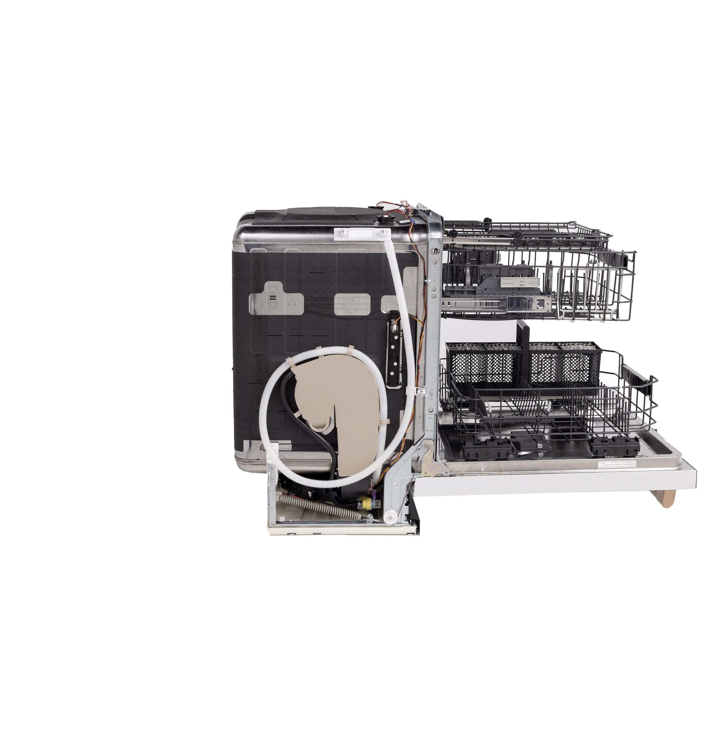 Model: CDT888P4VW2 | Cafe Café™ CustomFit ENERGY STAR Stainless Interior Smart Dishwasher with Ultra Wash Top Rack and Dual Convection Ultra Dry, LED Lights, 39 dBA
