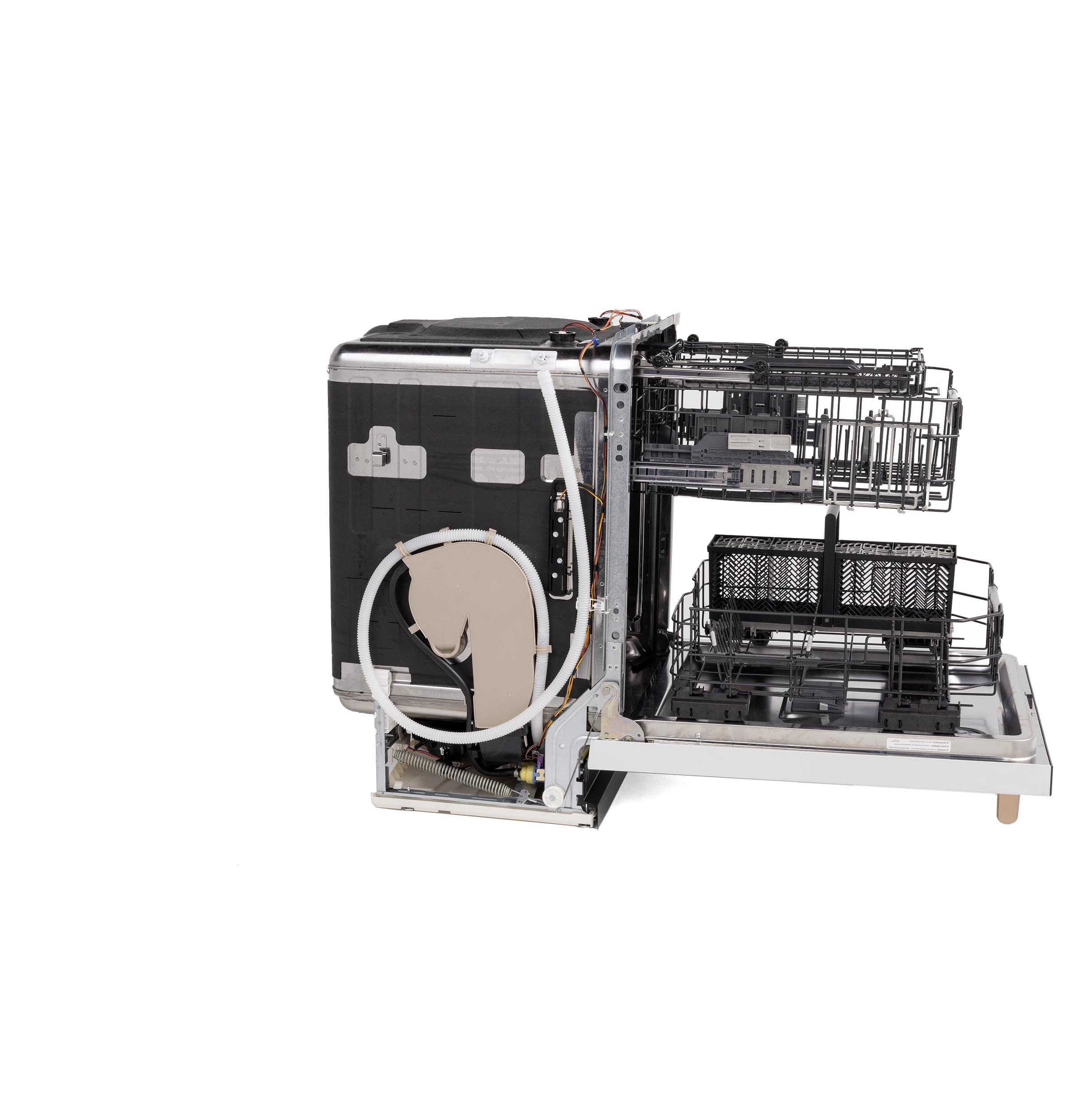 Model: CDT888P4VW2 | Cafe Café™ CustomFit ENERGY STAR Stainless Interior Smart Dishwasher with Ultra Wash Top Rack and Dual Convection Ultra Dry, LED Lights, 39 dBA