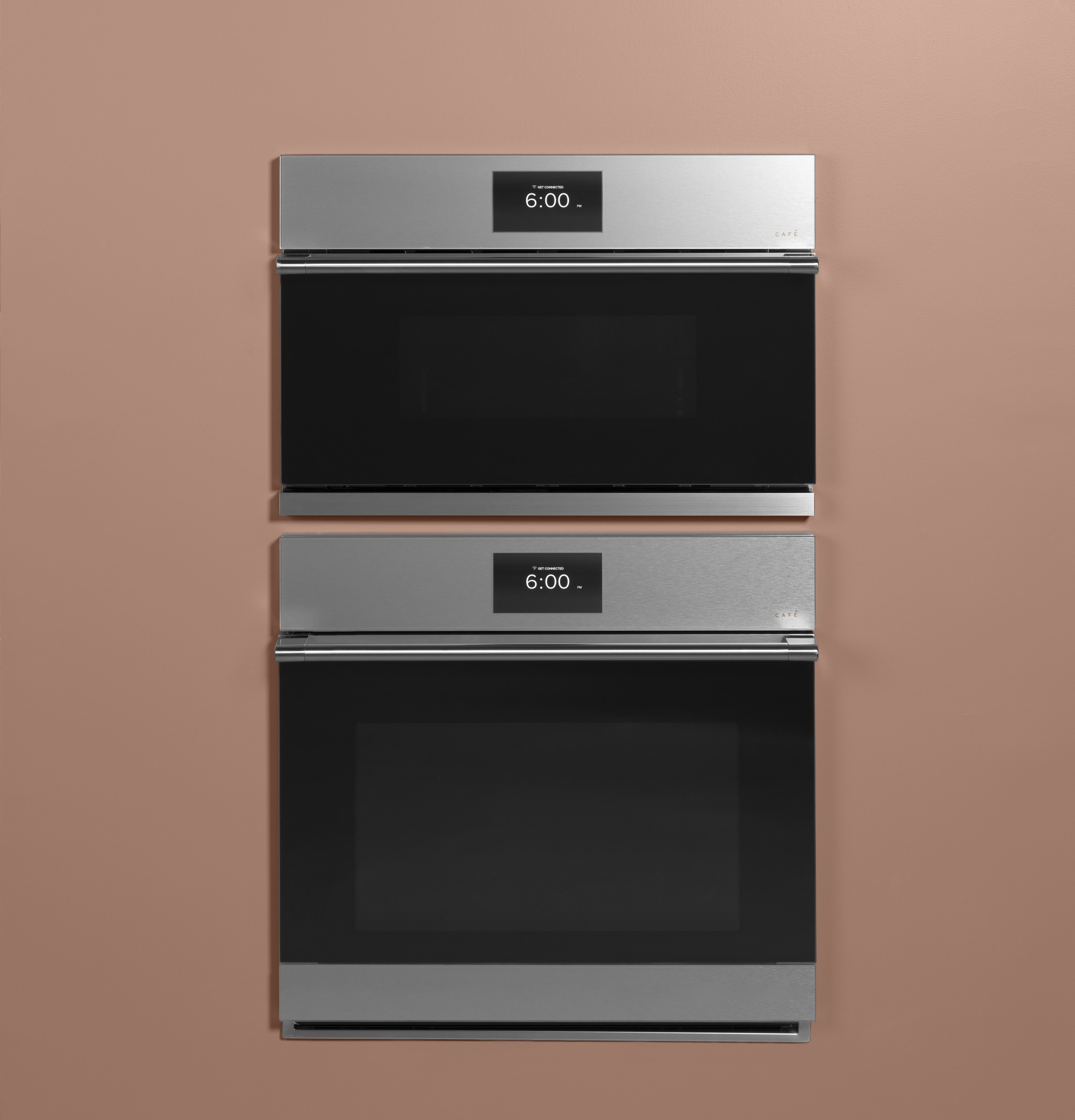 Model: CSB913M2NS5 | Cafe Café™ 30" Smart Five in One Oven with 120V Advantium® Technology in Platinum Glass