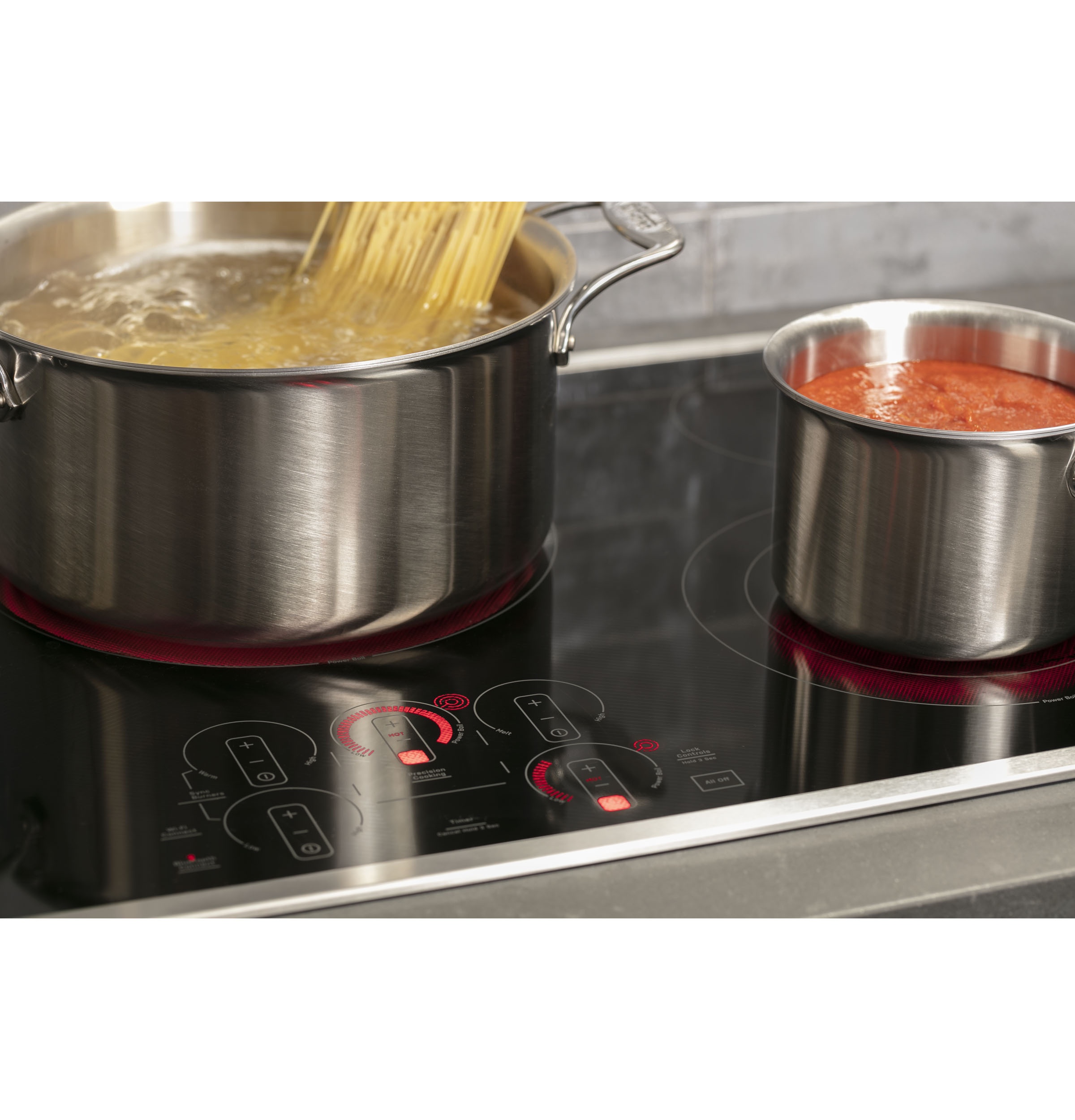 Model: PEP7036DTBB | GE Profile GE Profile™ 36" Built-In Touch Control Electric Cooktop