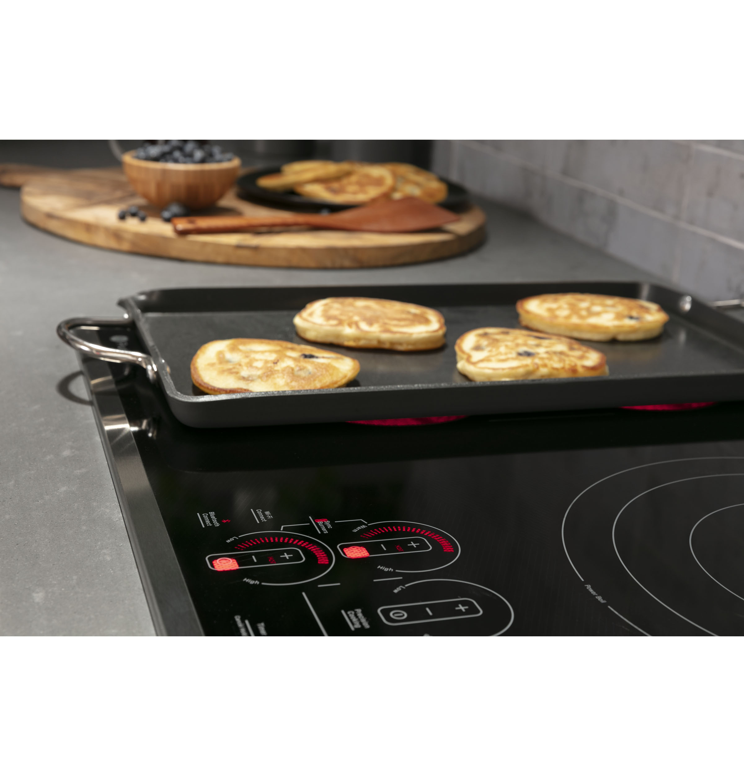 Model: PEP7036DTBB | GE Profile GE Profile™ 36" Built-In Touch Control Electric Cooktop