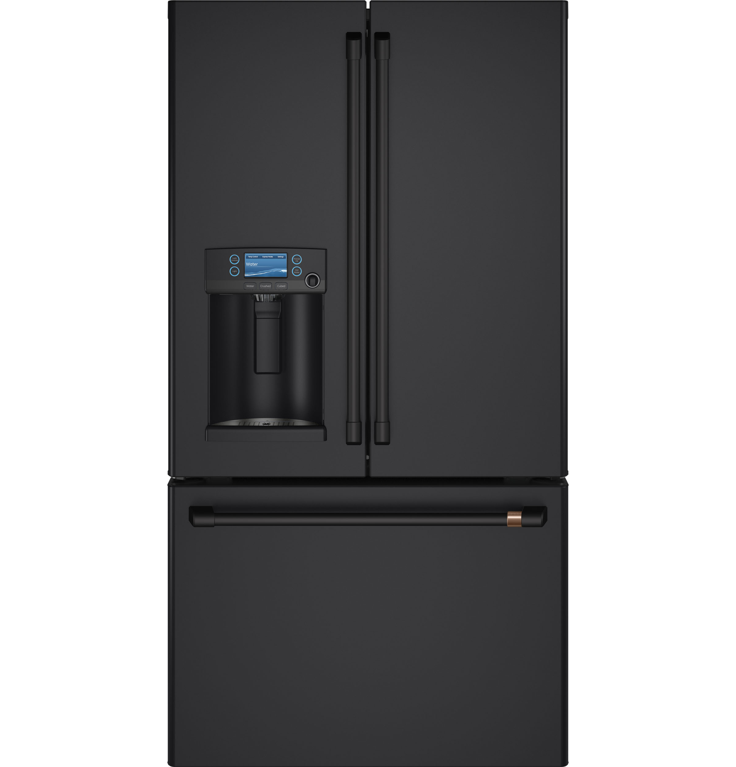 Model: CXLB3H3PMFB | Cafe Café™ Refrigeration Handle Kit - Flat Black