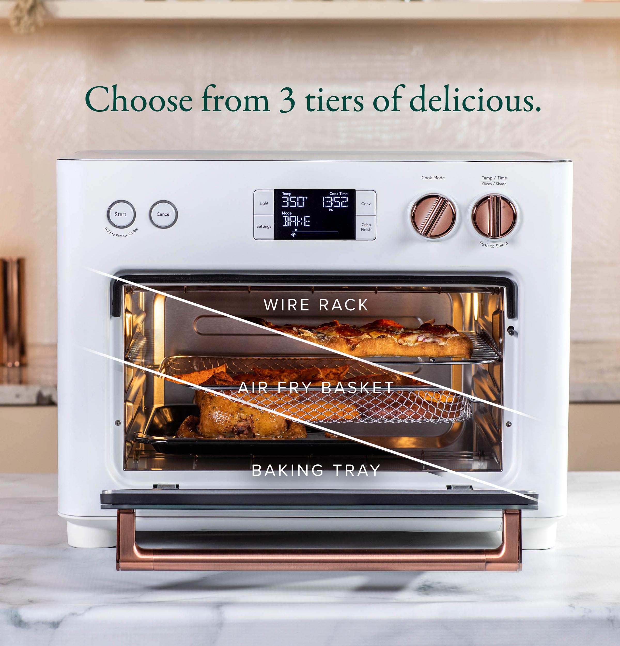 Model: C9OAAAS4RW3 | Cafe Café™ Couture™ Toaster Oven with Air Fry