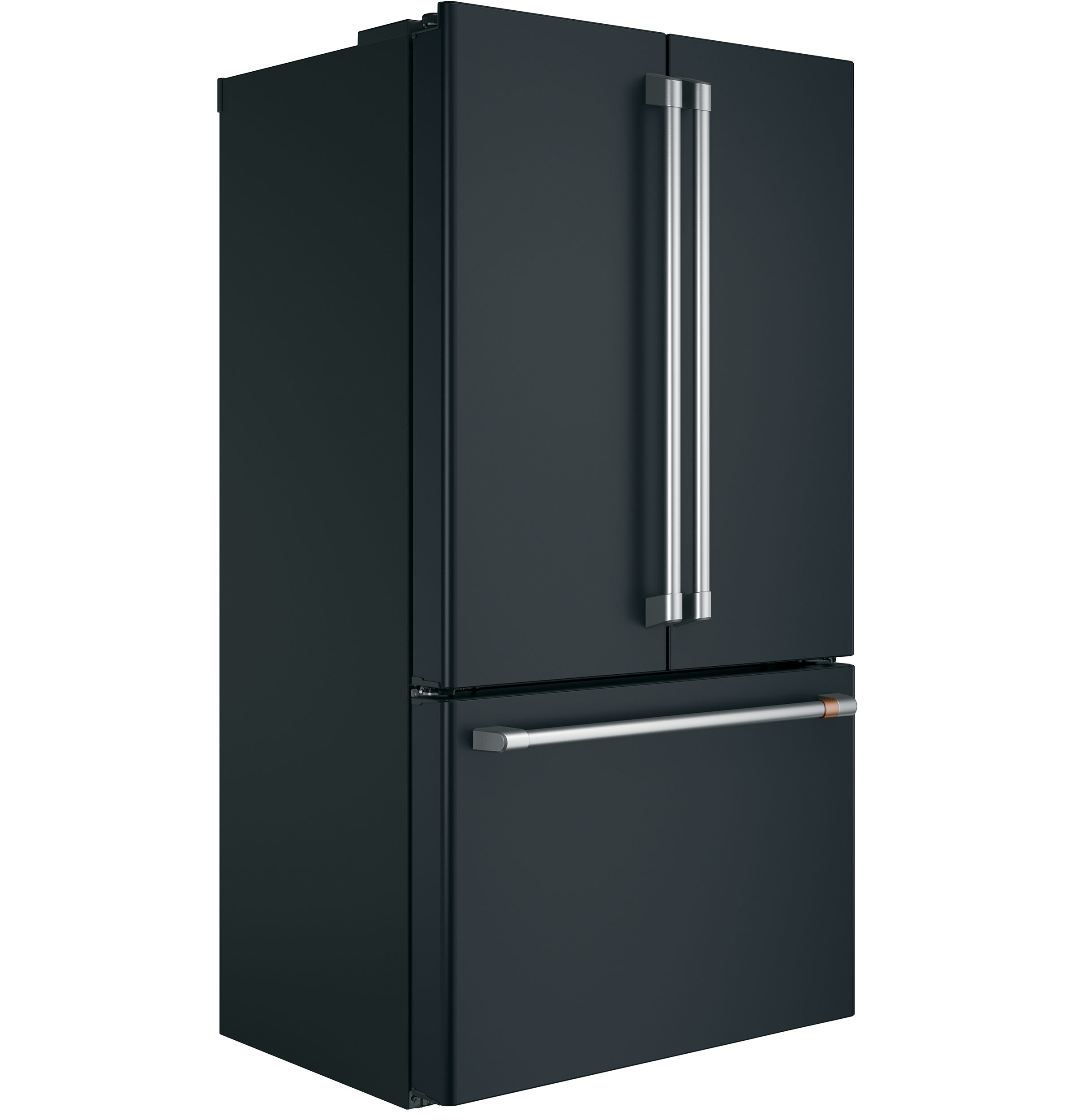 Model: CWE23SP3MD1 | Cafe Café™ ENERGY STAR® 23.1 Cu. Ft. Smart Counter-Depth French-Door Refrigerator