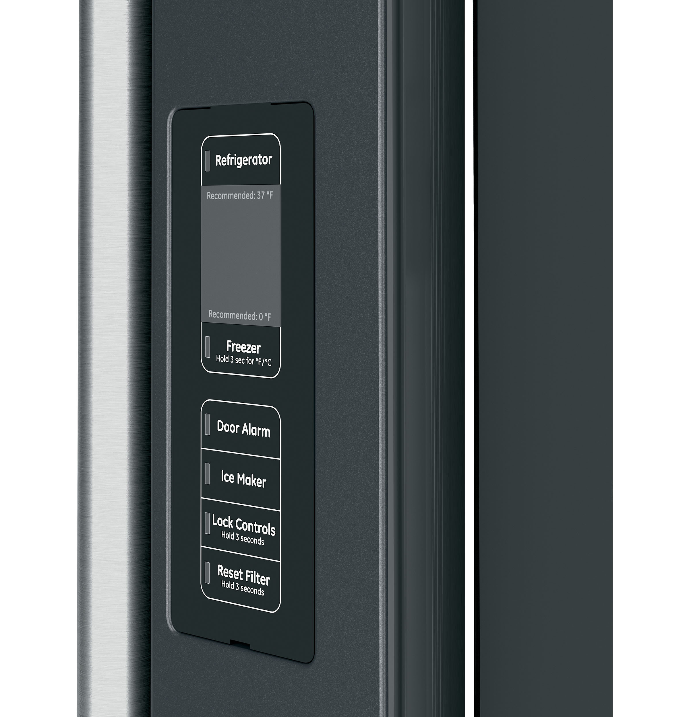 Model: CWE23SP3MD1 | Cafe Café™ ENERGY STAR® 23.1 Cu. Ft. Smart Counter-Depth French-Door Refrigerator