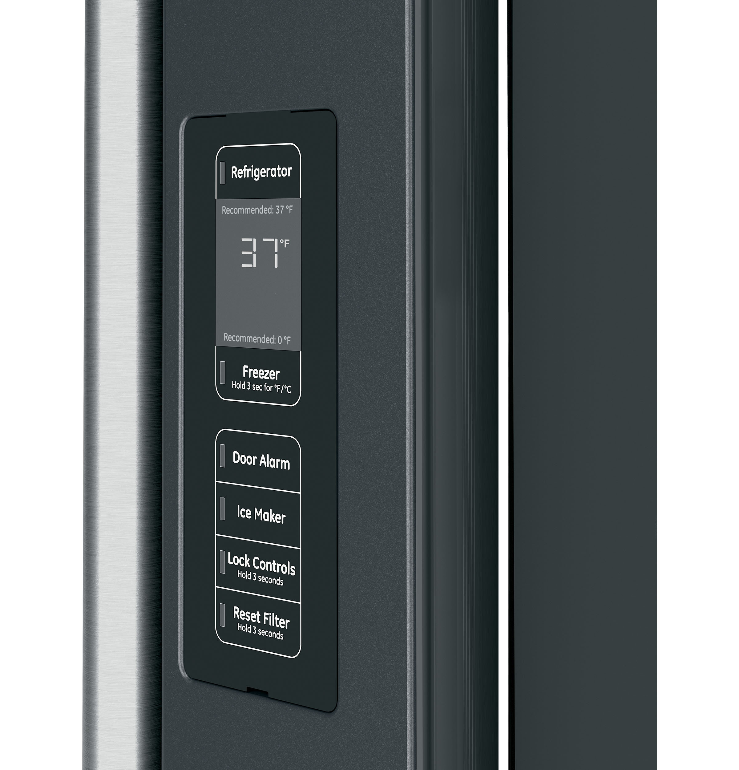 Model: CWE23SP3MD1 | Cafe Café™ ENERGY STAR® 23.1 Cu. Ft. Smart Counter-Depth French-Door Refrigerator