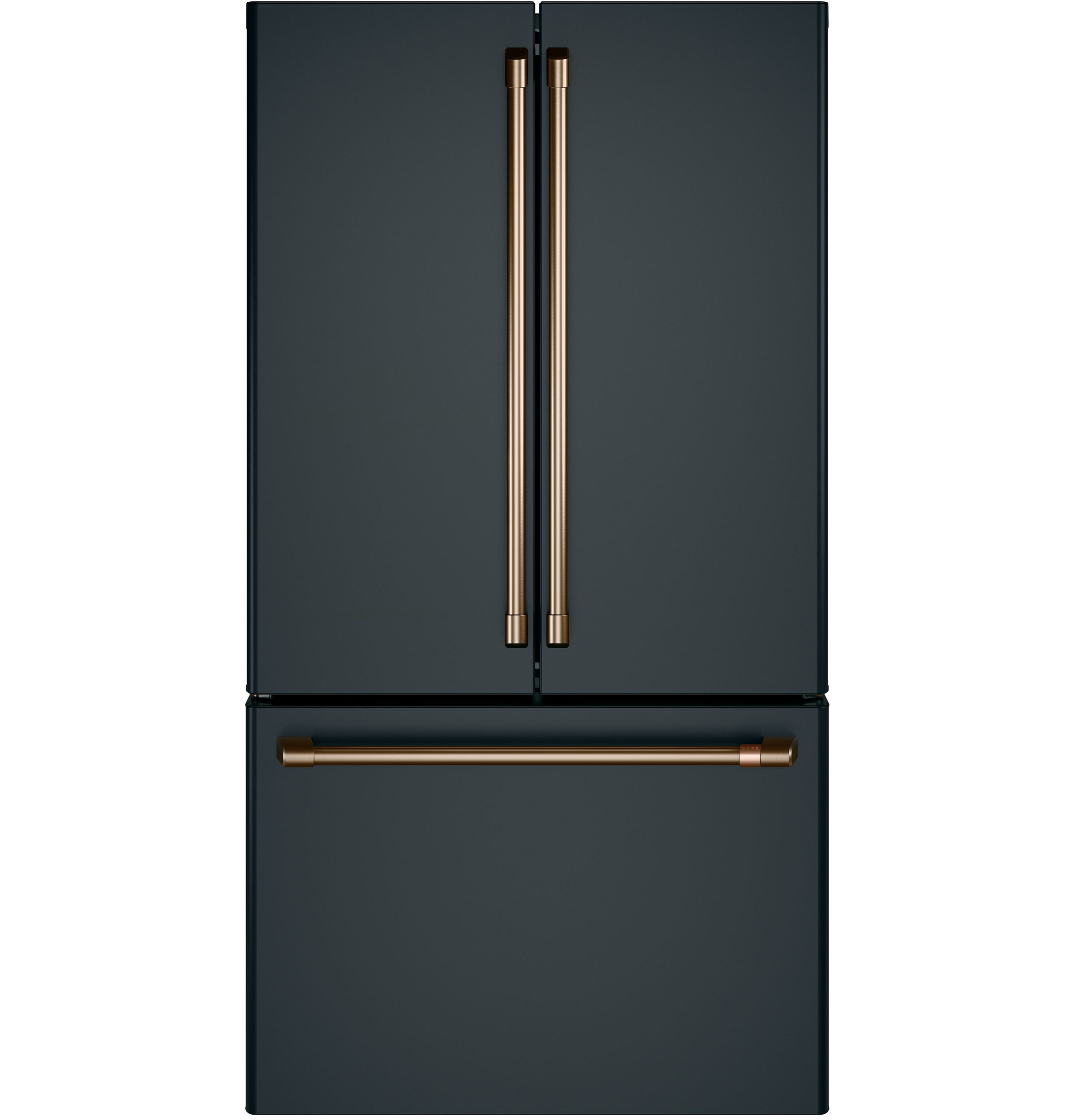 Model: CWE23SP3MD1 | Cafe Café™ ENERGY STAR® 23.1 Cu. Ft. Smart Counter-Depth French-Door Refrigerator