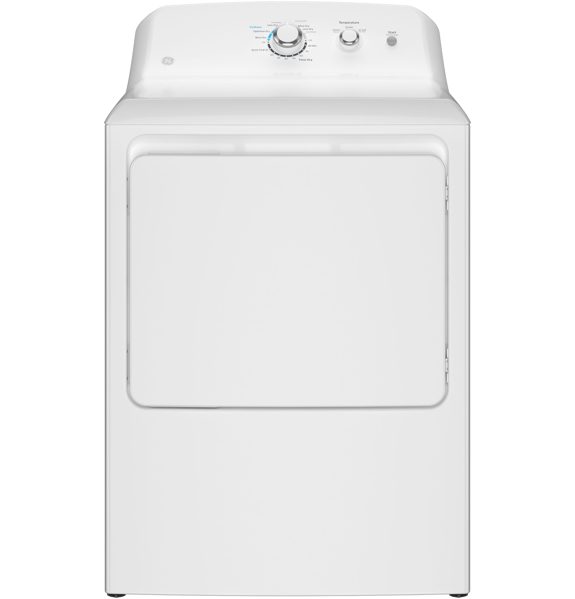 GE GE 6.2 cu. ft. Capacity Electric Dryer with Up To 120 ft. Venting and Shallow Depth?