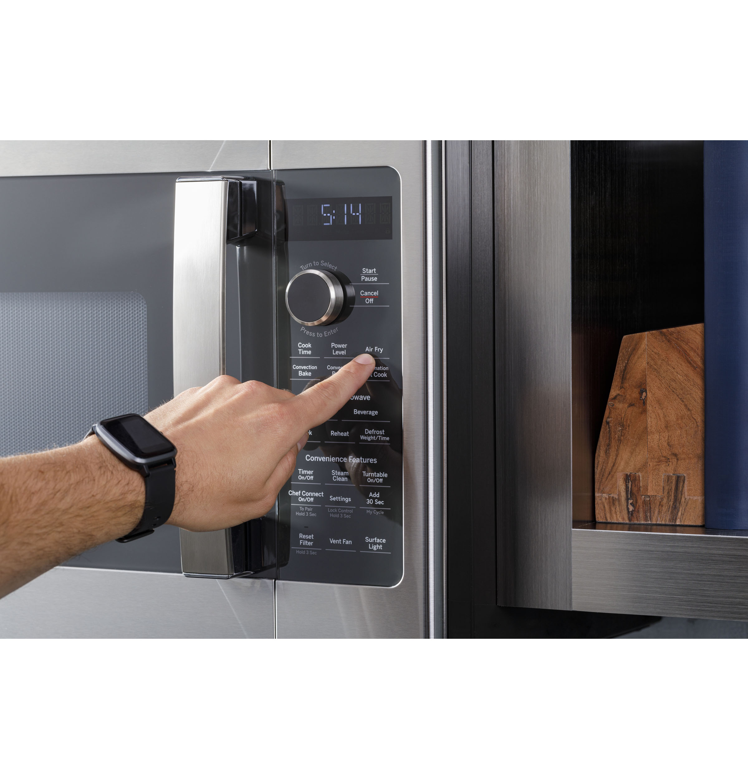 Model: PVM9179SRSS | GE Profile GE Profile™ 1.7 Cu. Ft. Convection Over-the-Range Microwave Oven