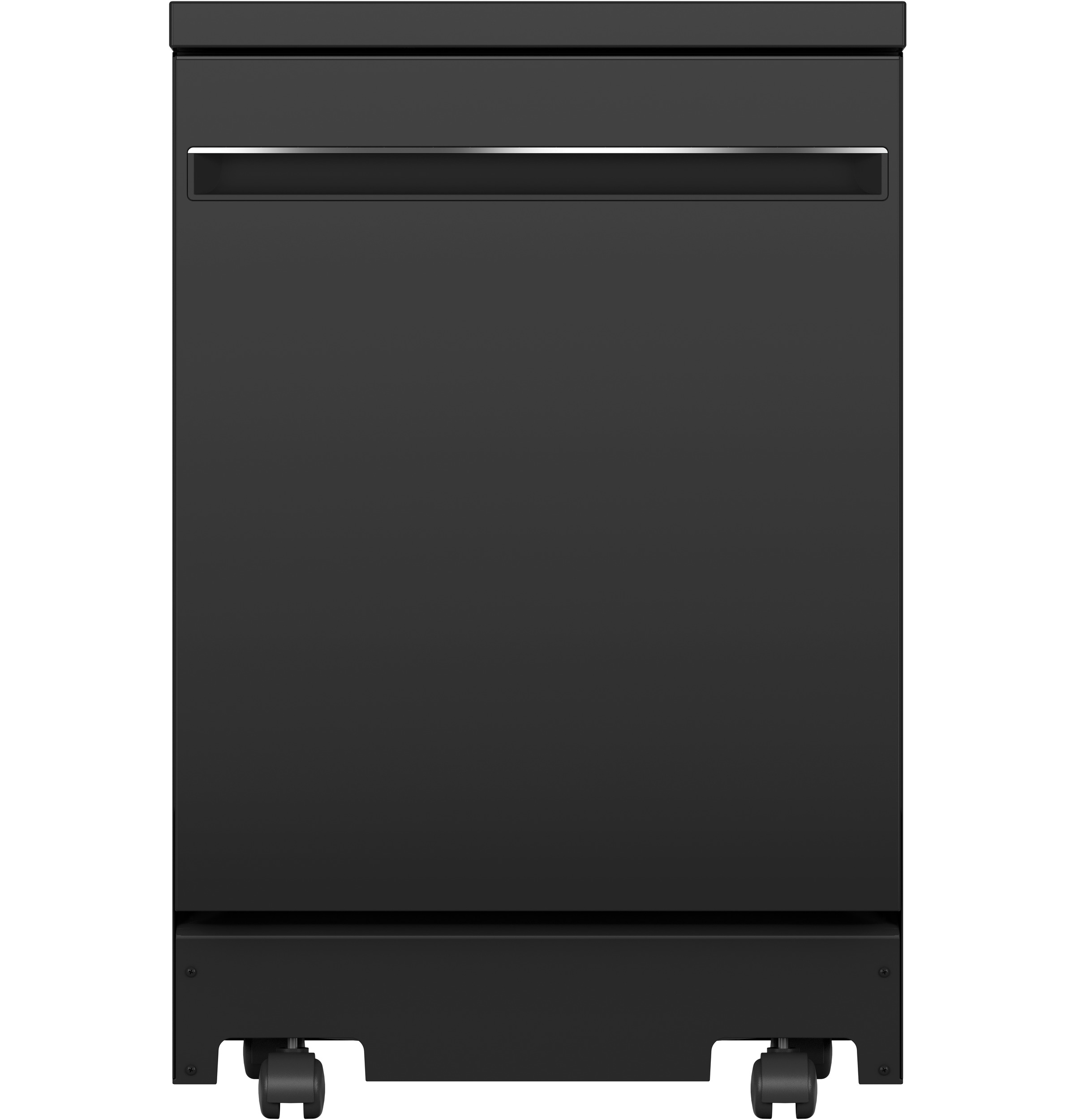 GE GE® ENERGY STAR® 24" Stainless Steel Interior Portable Dishwasher with Sanitize Cycle