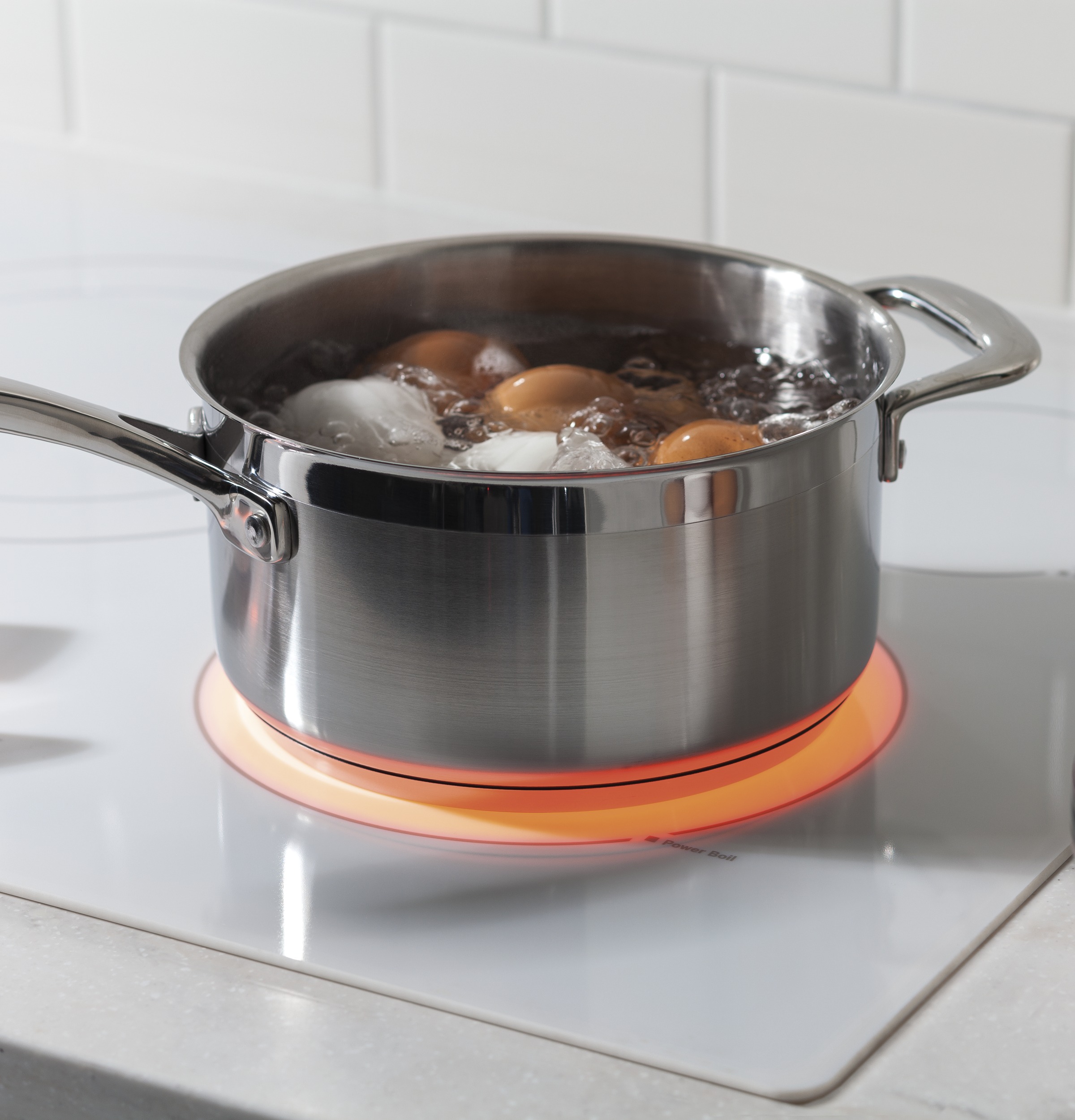 Model: JP3036TLWW | GE GE® 36" Built-In Knob Control Electric Cooktop