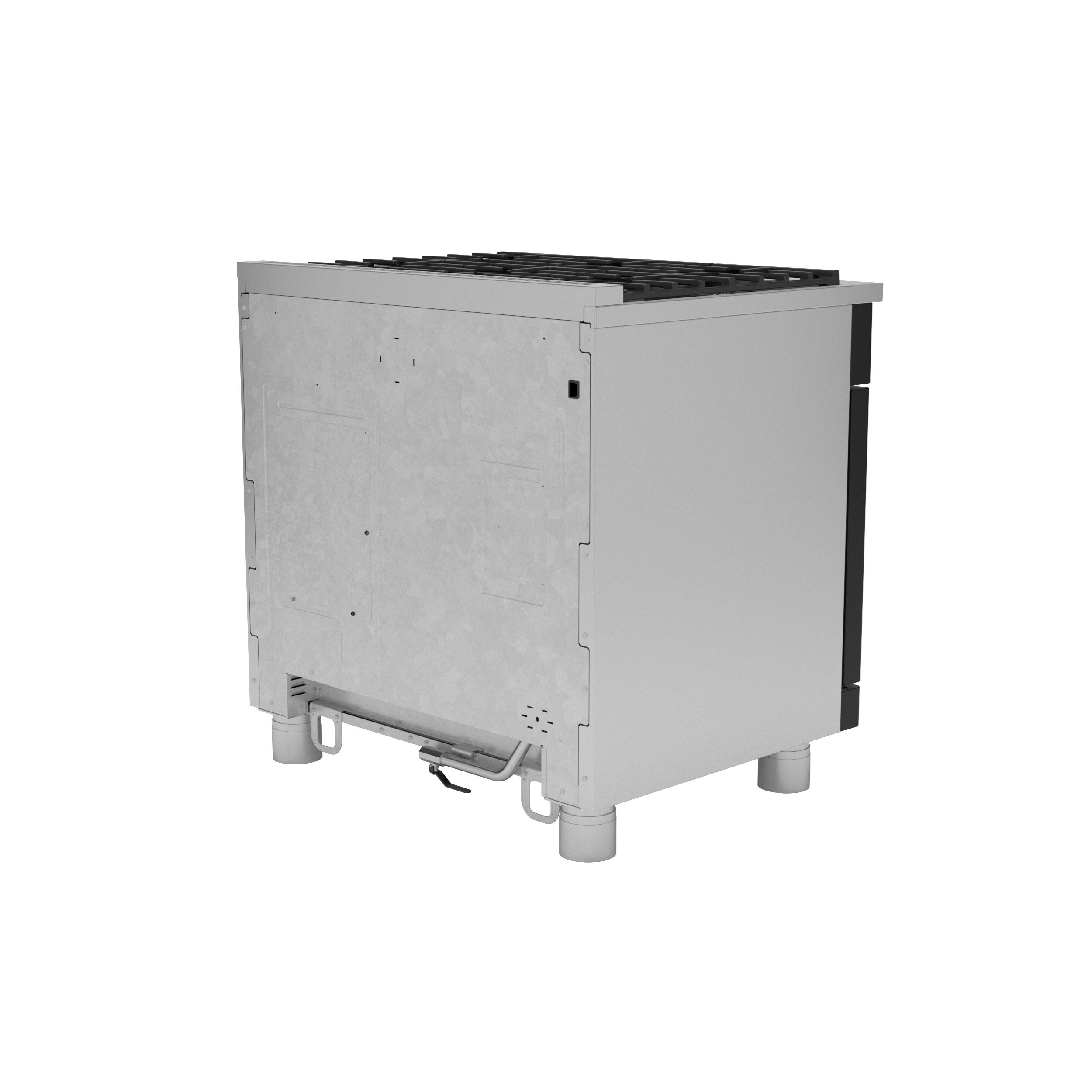 Model: C2Y366P3TD1 | Cafe Café™ 36" Smart Dual-Fuel Commercial-Style Range with 6 Burners (Natural Gas)