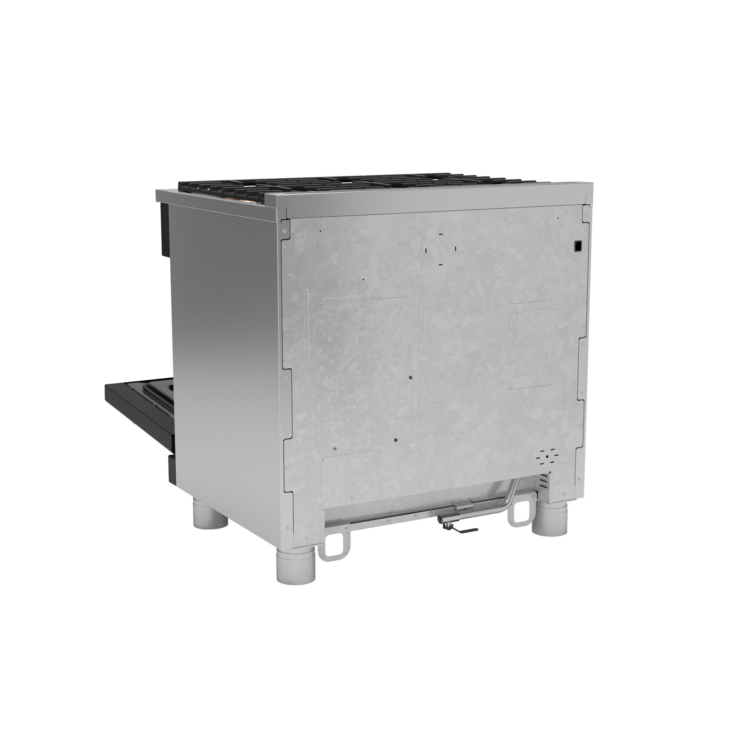 Model: C2Y366P3TD1 | Cafe Café™ 36" Smart Dual-Fuel Commercial-Style Range with 6 Burners (Natural Gas)