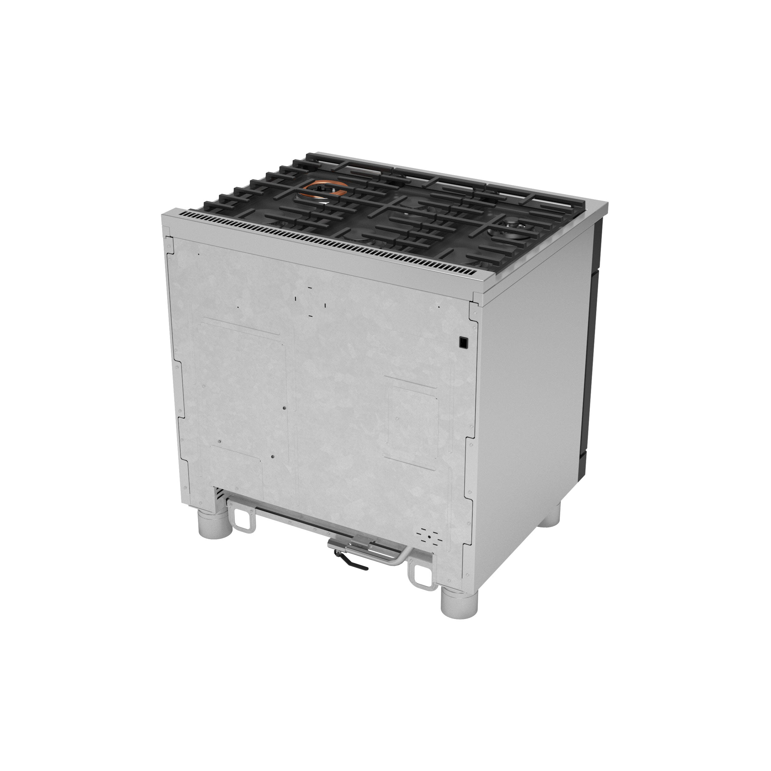 Model: C2Y366P3TD1 | Cafe Café™ 36" Smart Dual-Fuel Commercial-Style Range with 6 Burners (Natural Gas)