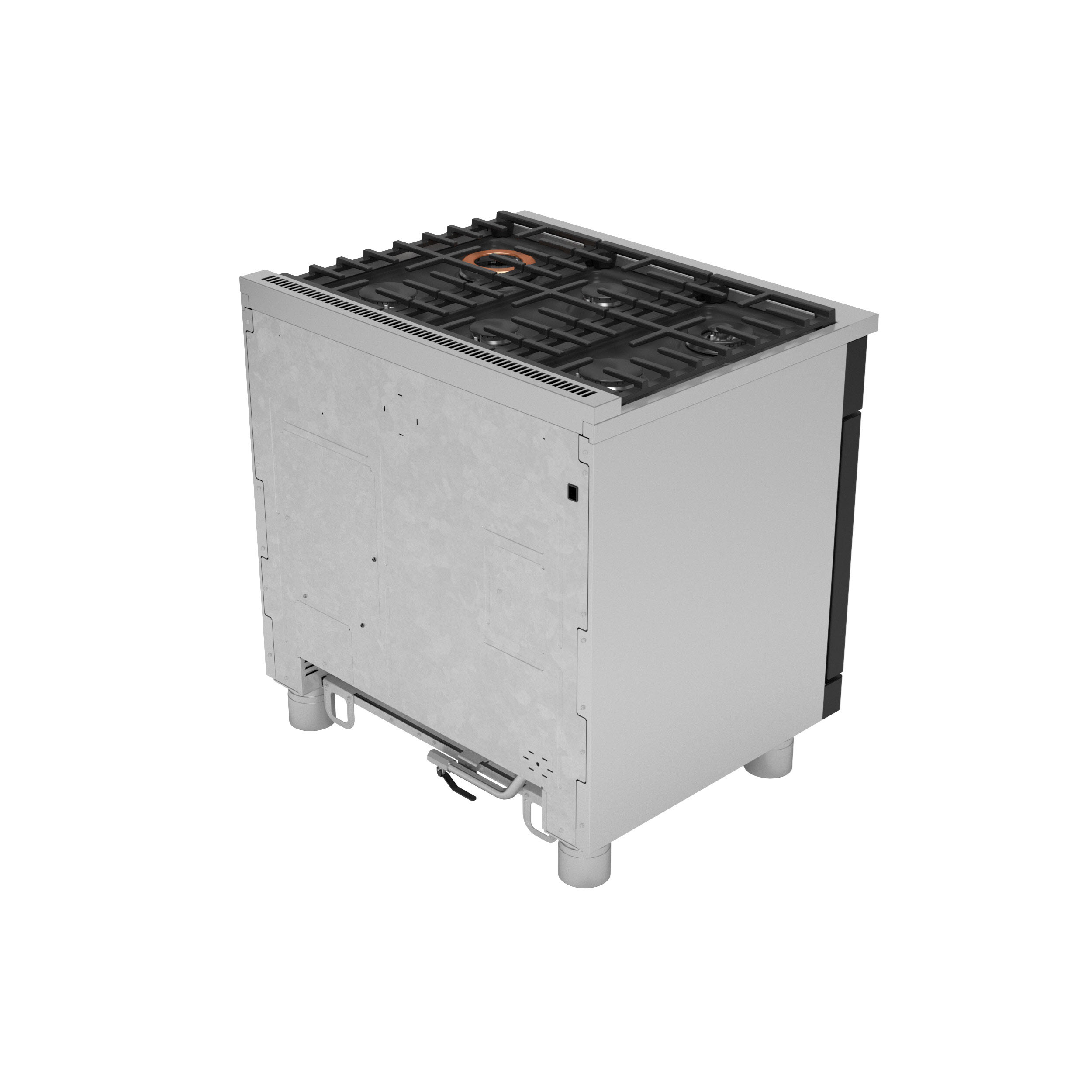 Model: C2Y366P3TD1 | Cafe Café™ 36" Smart Dual-Fuel Commercial-Style Range with 6 Burners (Natural Gas)