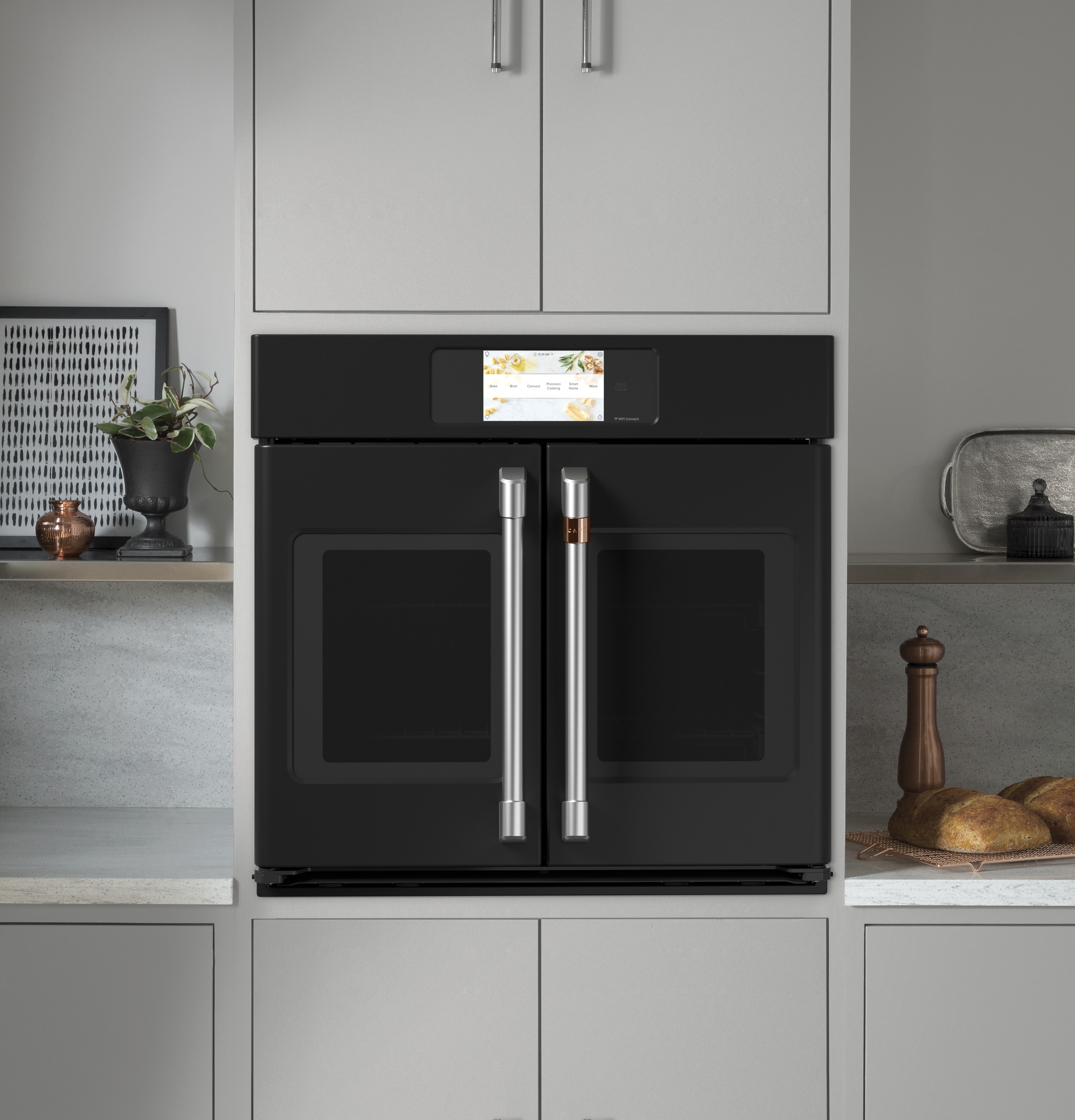 Model: CTS90FP3ND1 | Cafe Café™ Professional Series 30" Smart Built-In Convection French-Door Single Wall Oven
