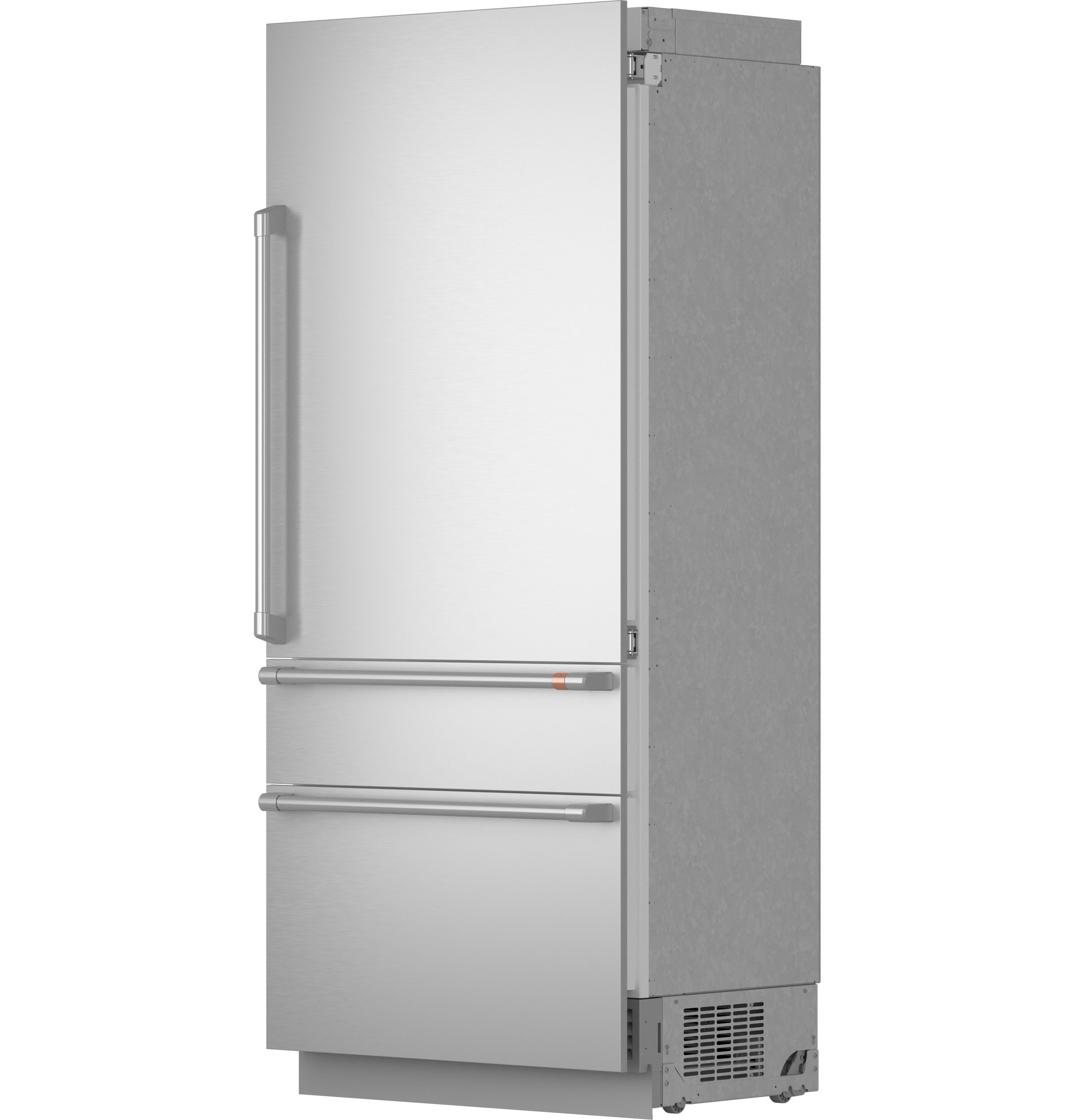 Model: CIC36RP2VS1 | Cafe Café™ 36" Integrated Bottom-Freezer Refrigerator