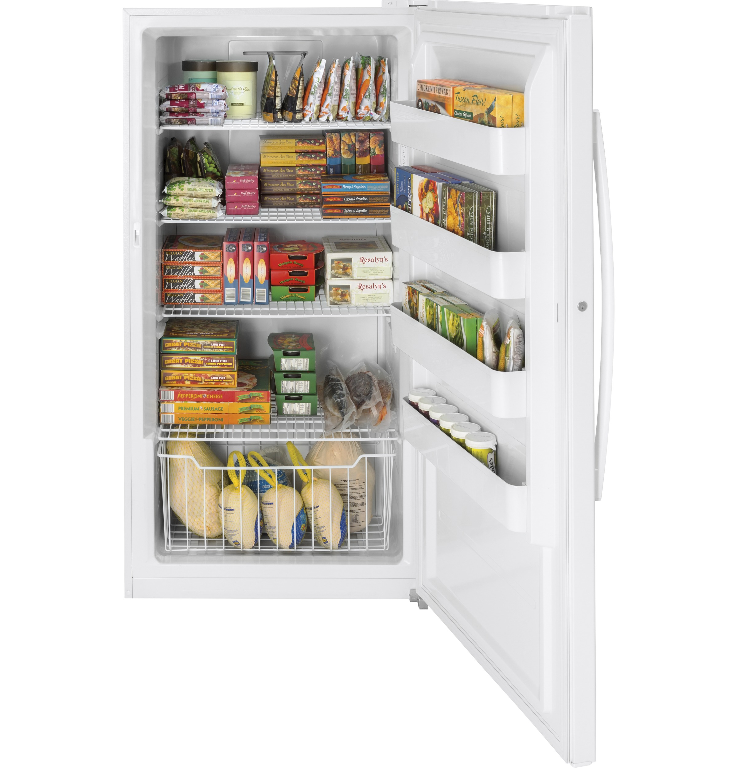 GE GE® 17.3 Cu. Ft. Frost-Free Garage Ready Upright Freezer