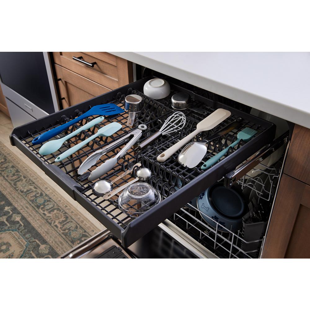 Model: MDPS6124RZ-OB | Maytag Third Rack Dishwasher with Pet Pro Sanitization Cycle